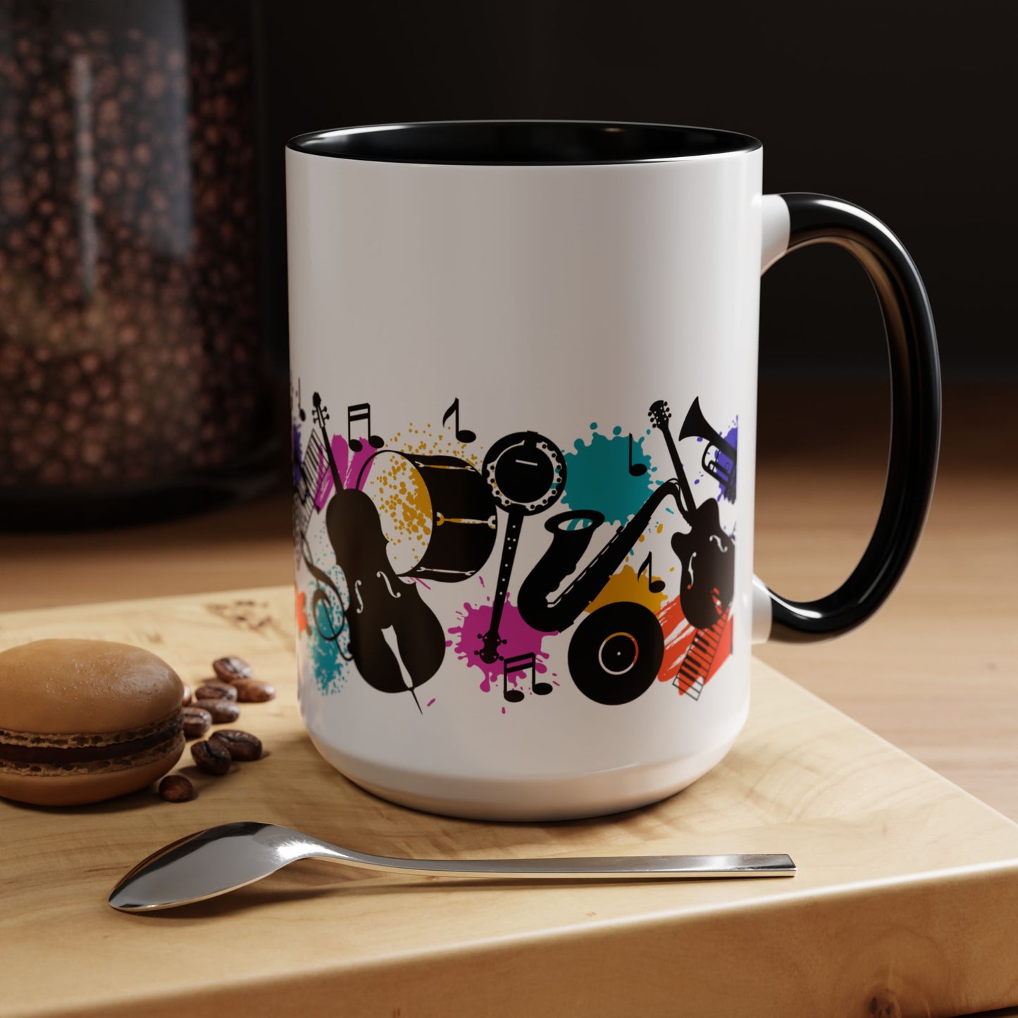 Music - Accent Coffee Mug (11, 15oz) - 11265