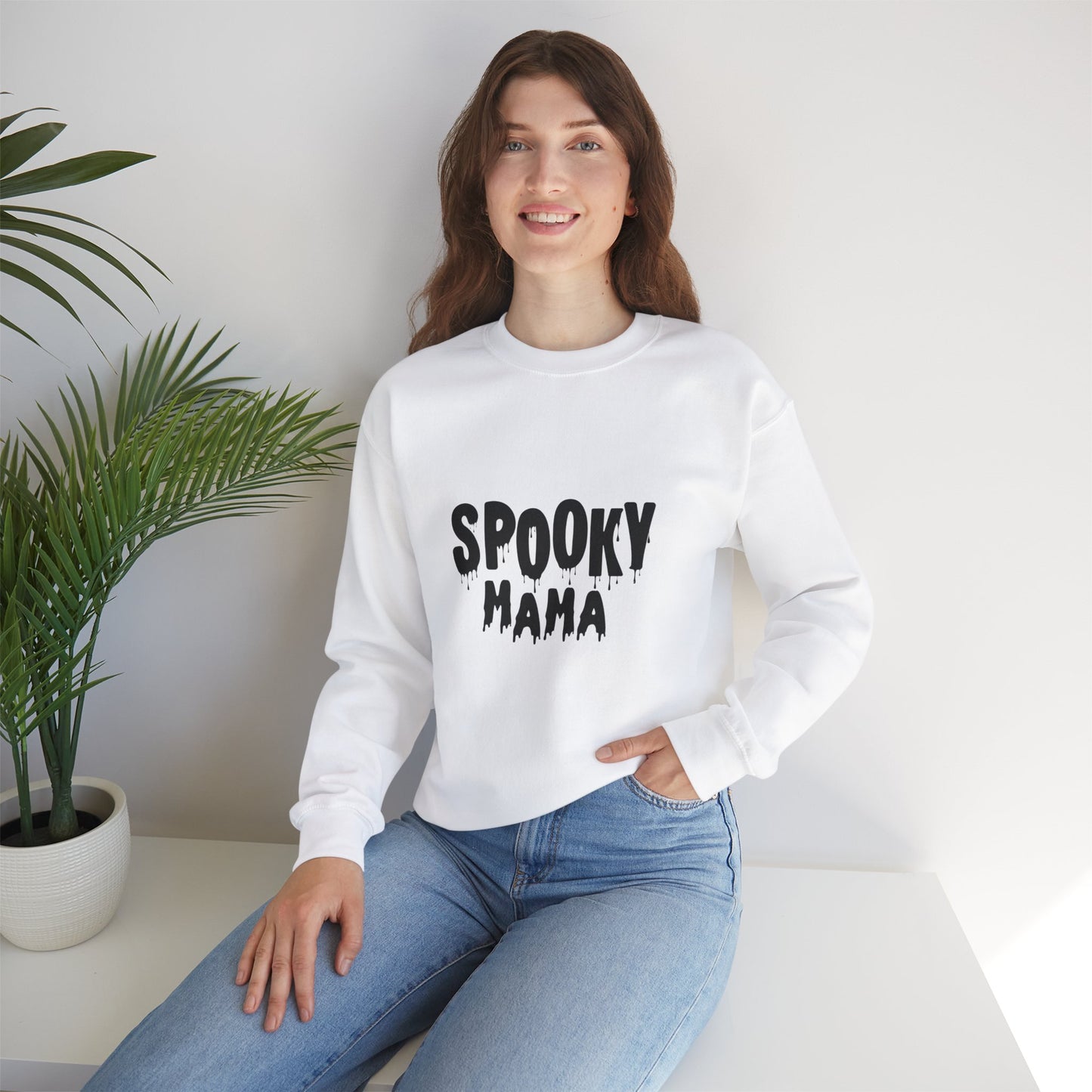 Spooky Mama - Unisex Heavy Blend™ Crewneck Sweatshirt