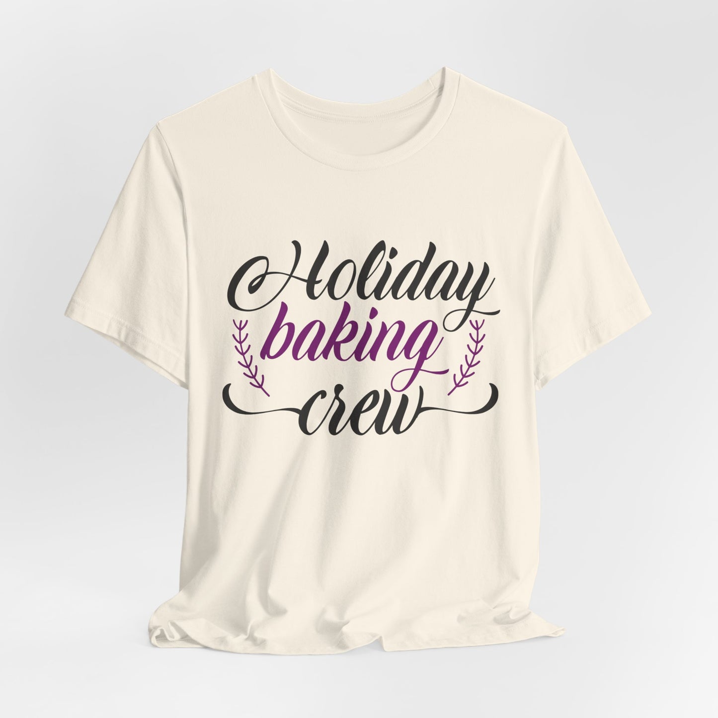 Christmas: Holiday Baking Crew - Unisex Jersey Short Sleeve Tee