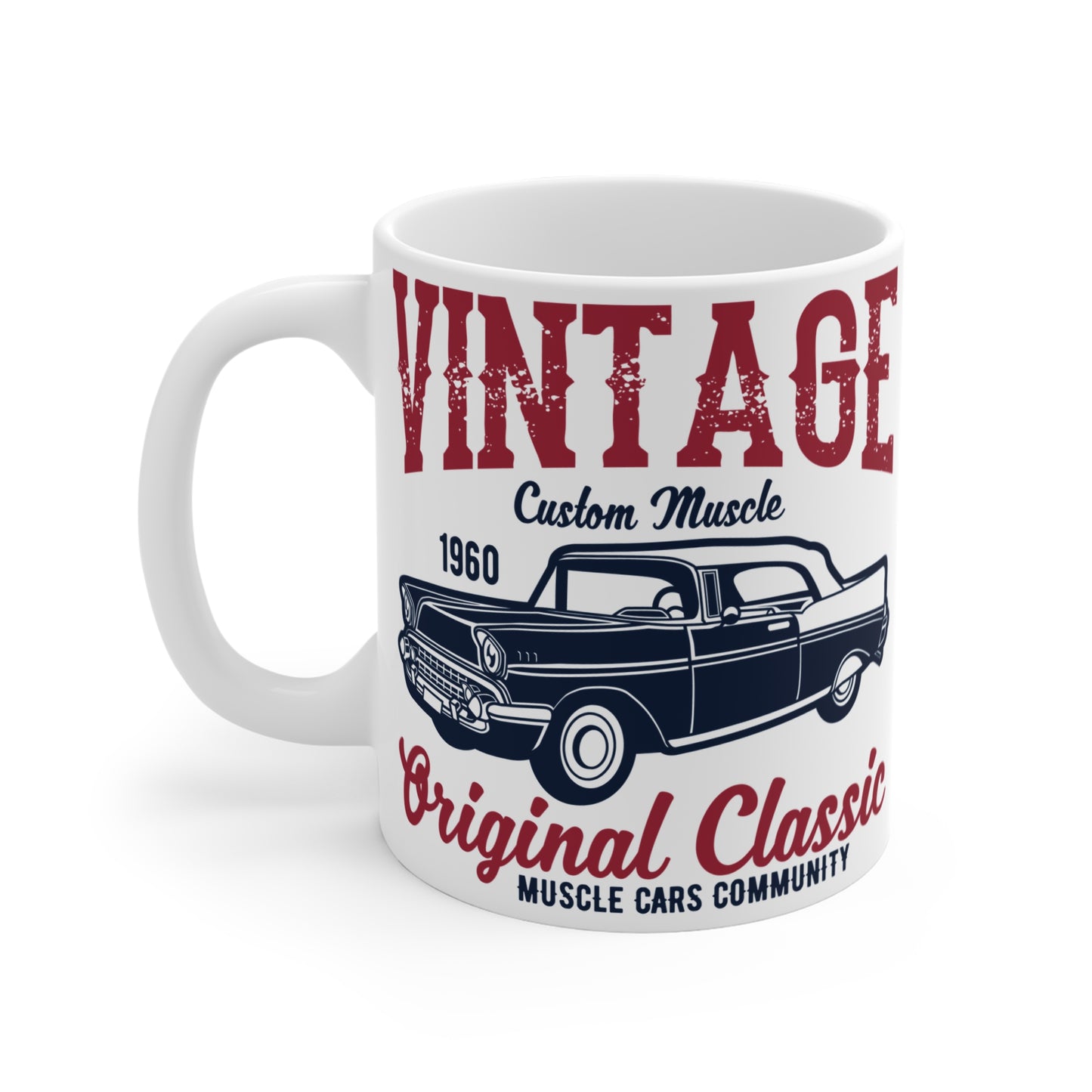 Vintage Custom Muscle, Original Classic - Mug 11oz - 12960