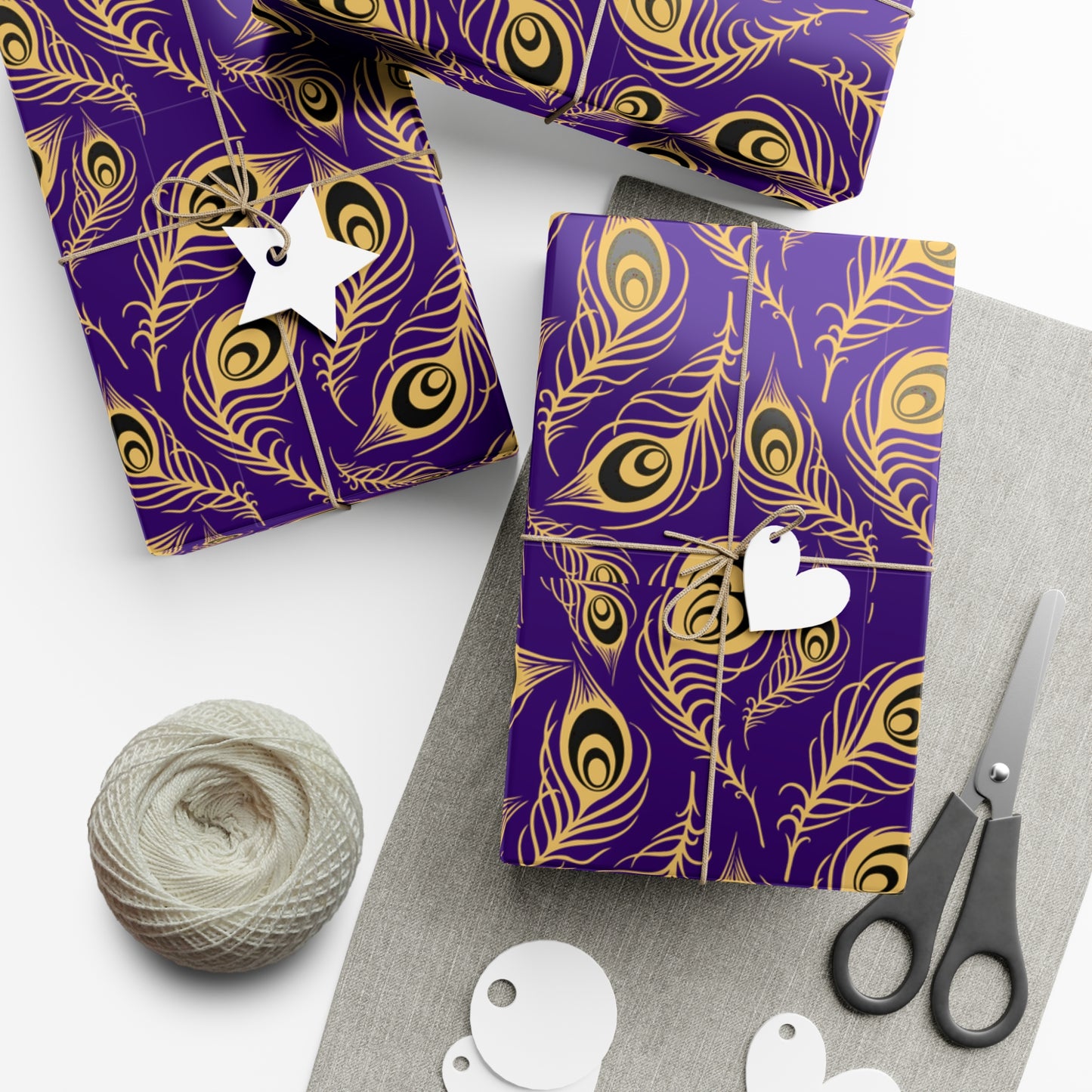 Vintage, Purple - Gift Wrap Papers - 10212