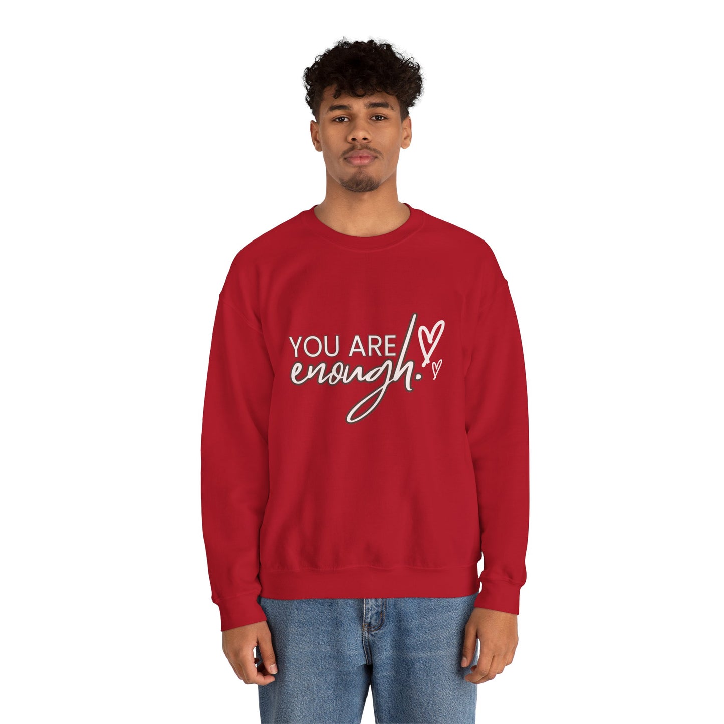 You Are Enough - Unisex Heavy Blend™ Crewneck Sweatshirt