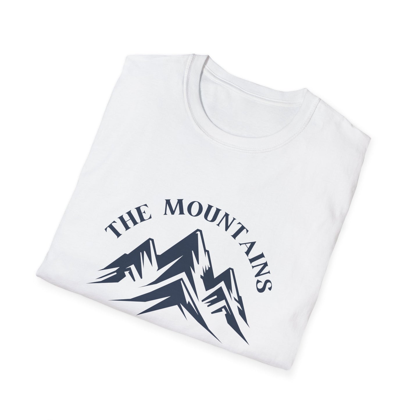 Mountains Are Calling - Unisex Softstyle T-Shirt - 10752