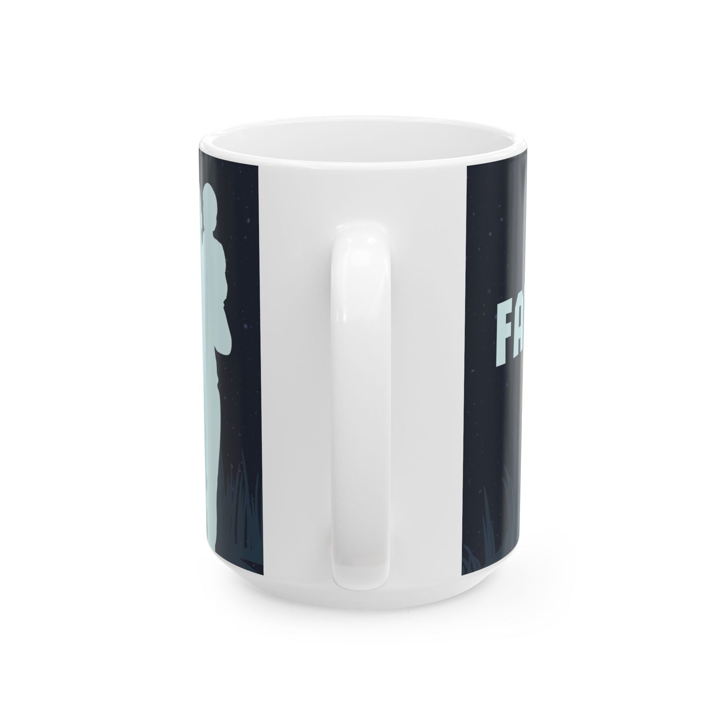 Father's Day Space Mug, Ceramic Coffee Cup, 11oz, 15oz, Gift for Dad, Custom Mug - 14013