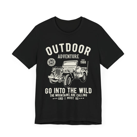 Outdoor Adventure - Unisex Jersey Short Sleeve Tee - 12899