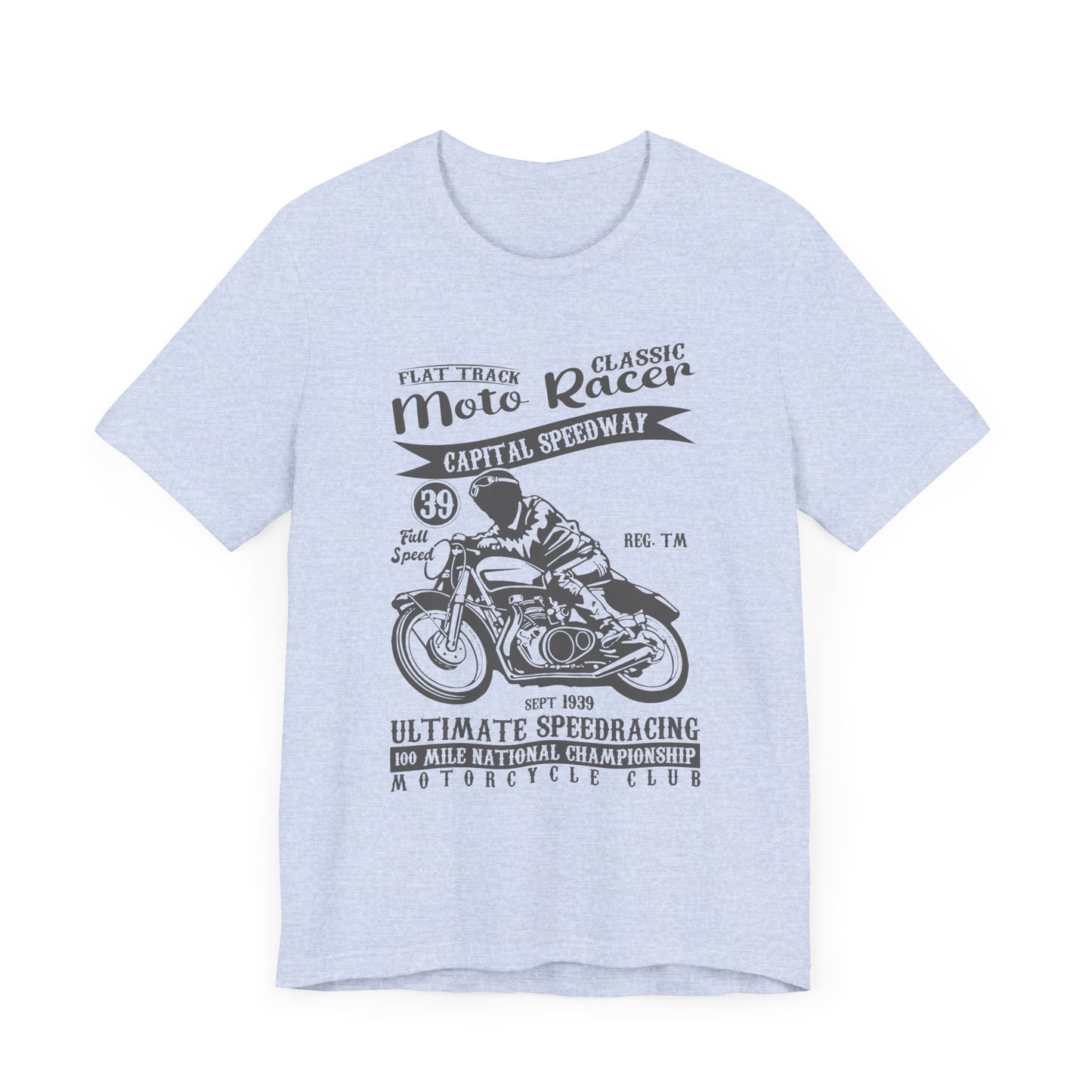 Classic Motor Racer - Unisex Jersey Short Sleeve Tee - 13296