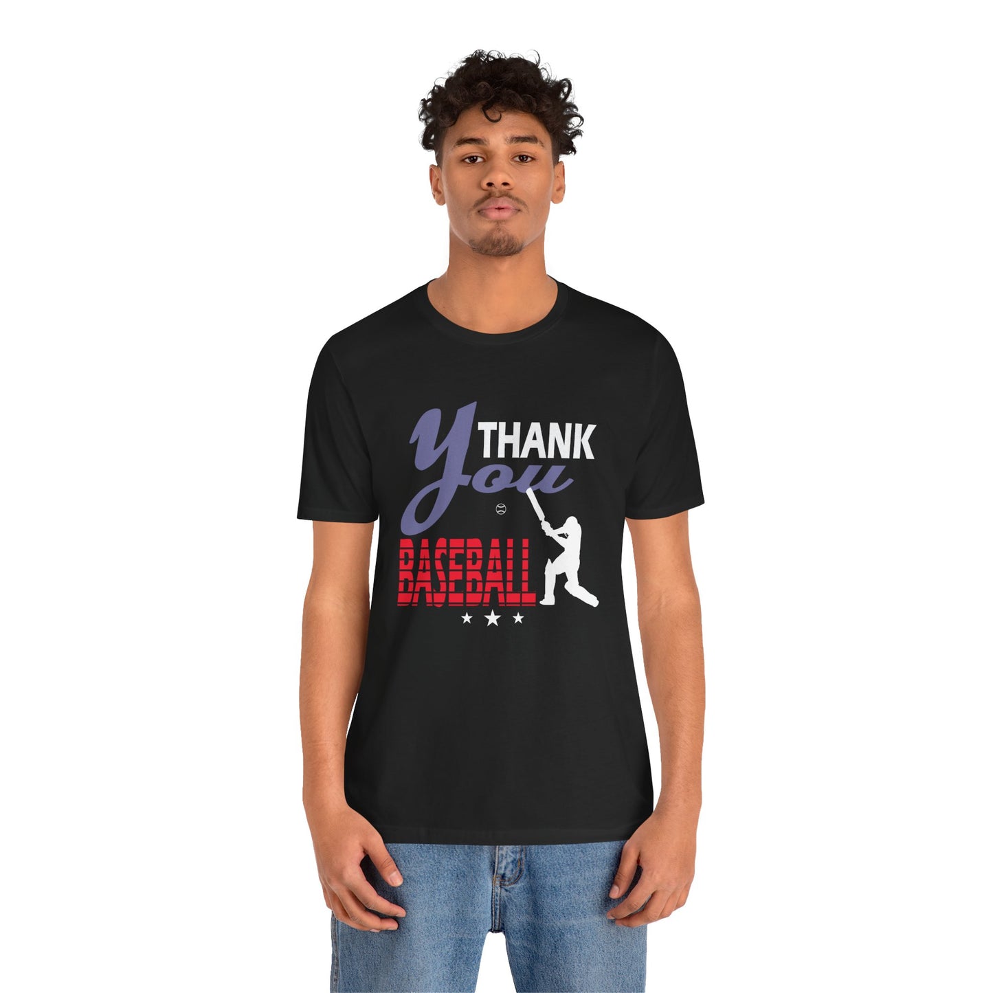 Thank You Baseball - Unisex Jersey Short Sleeve Tee - 13906