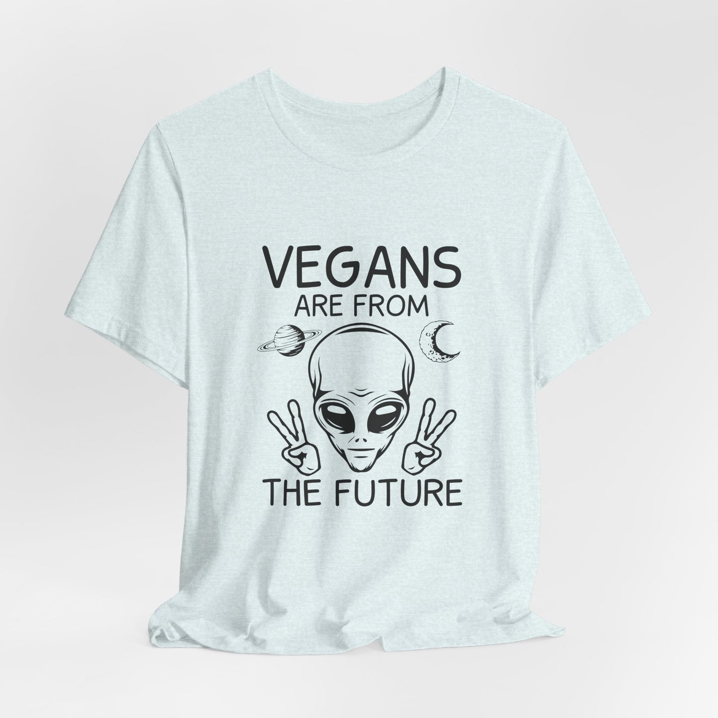Vegan Are From The Future - Unisex Jersey Short Sleeve Tee - 12374