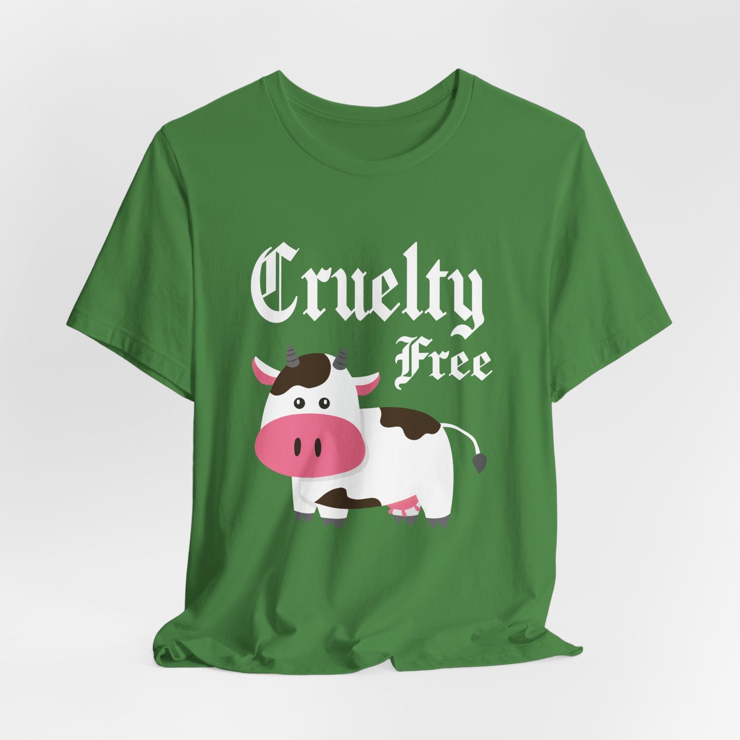 Vegan: Cruelty Free - Unisex Jersey Short Sleeve Tee