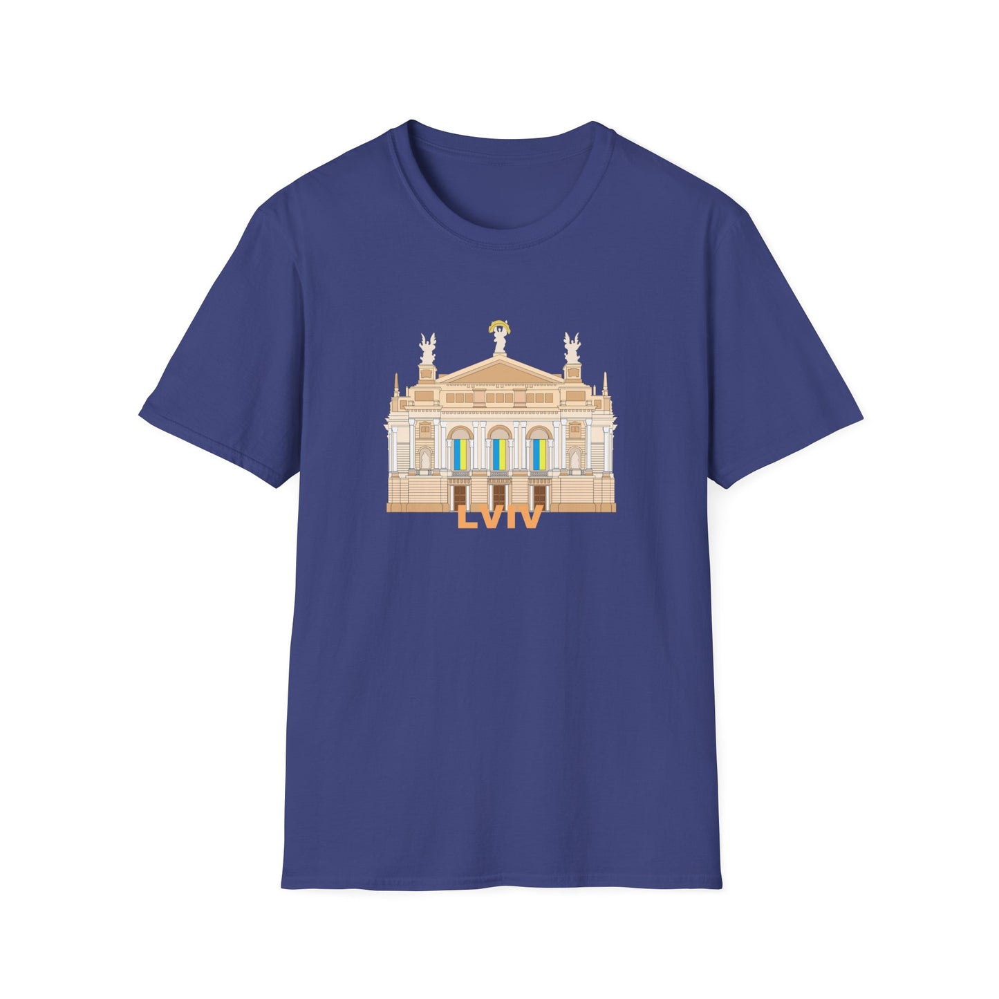 Lviv T-Shirt - Unisex Softstyle Tee - 12268