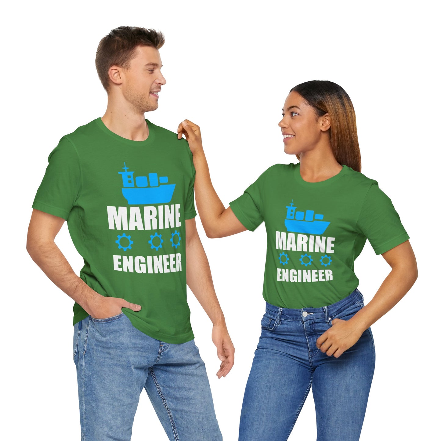 Marine Engineer - Unisex Jersey Short Sleeve Tee - 13667