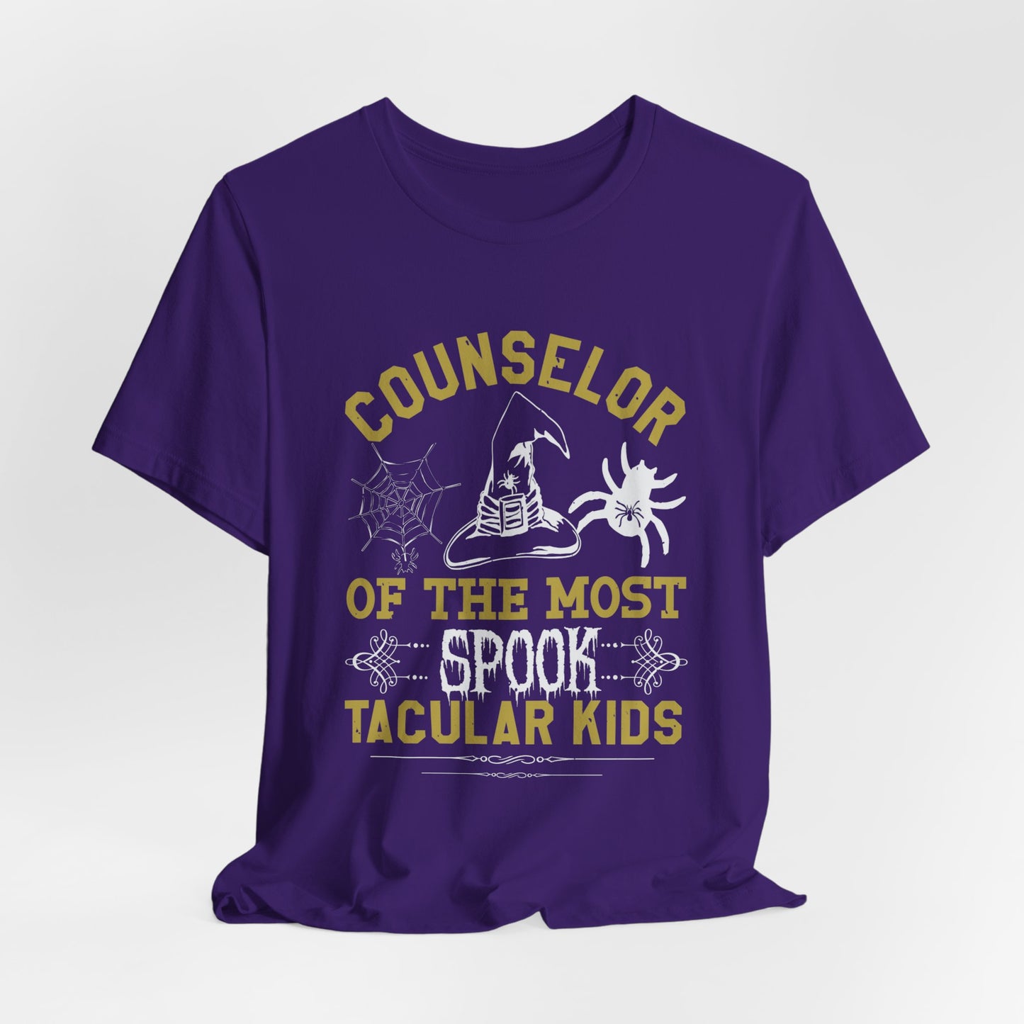 Halloween: counselor of the Most Spook-Tacular Kids - Unisex Jersey Short Sleeve Tee