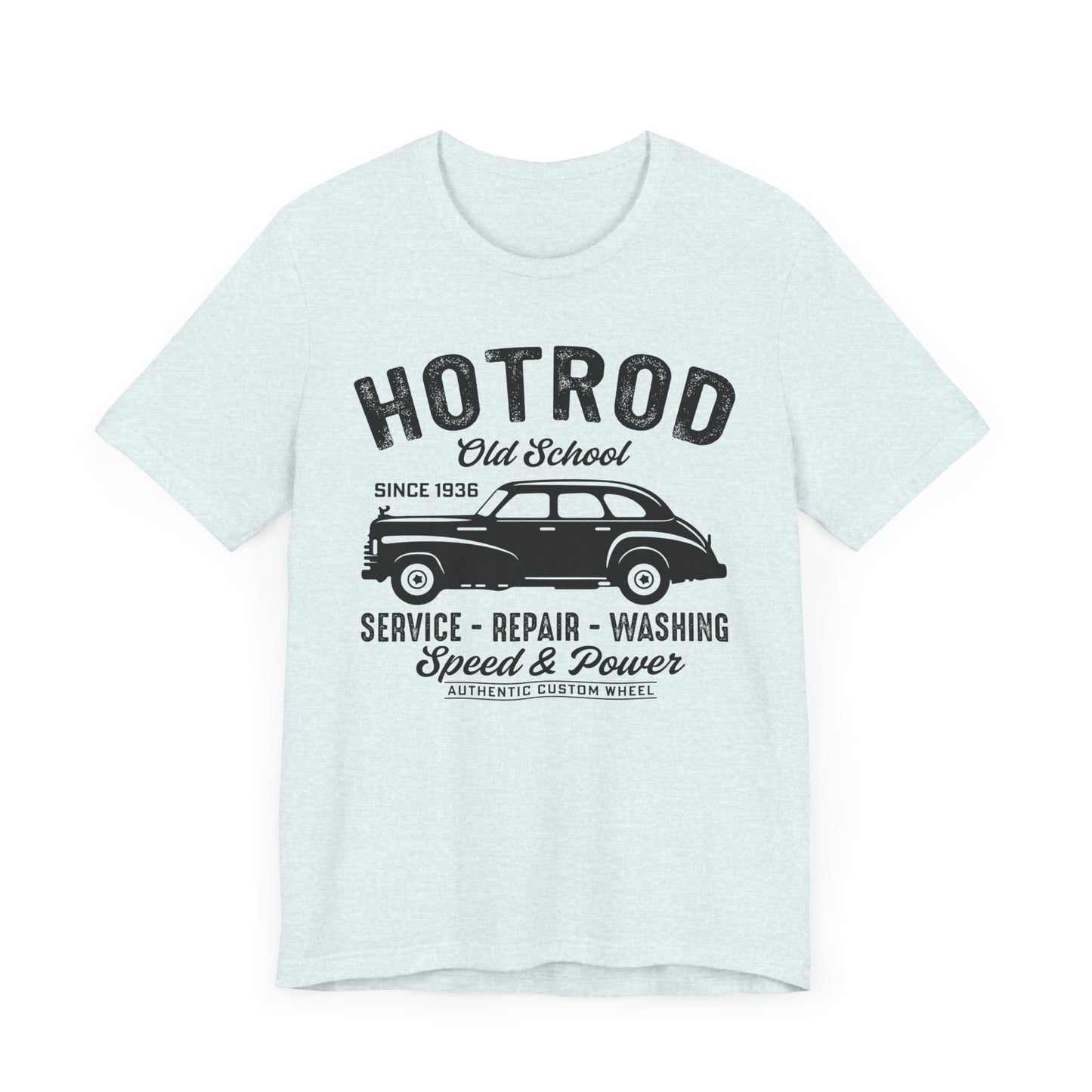 Hotrod, Old School - Unisex Jersey Short Sleeve Tee - 13035