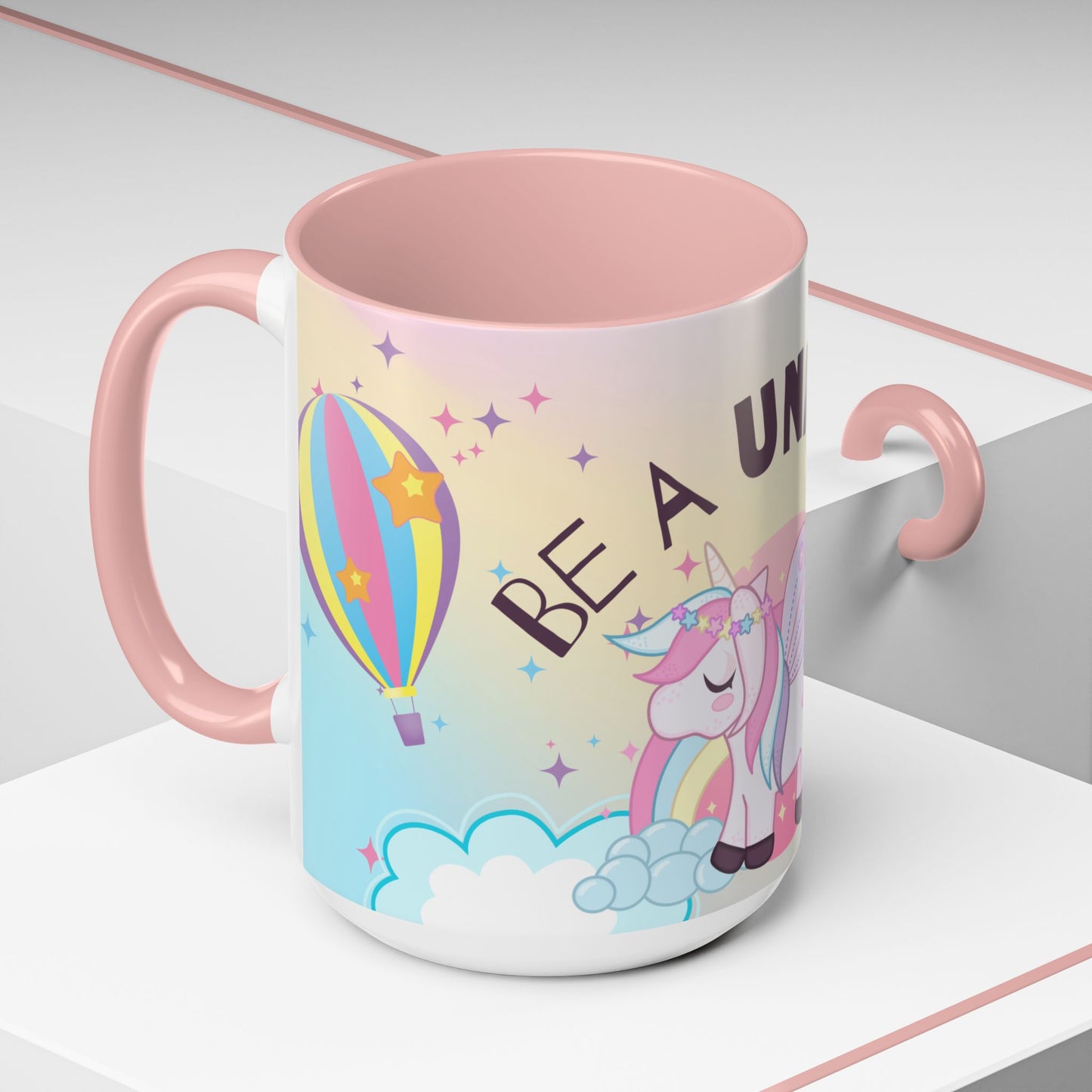 Be A Unicorn - Accent Coffee Mug (11, 15oz) - 11007