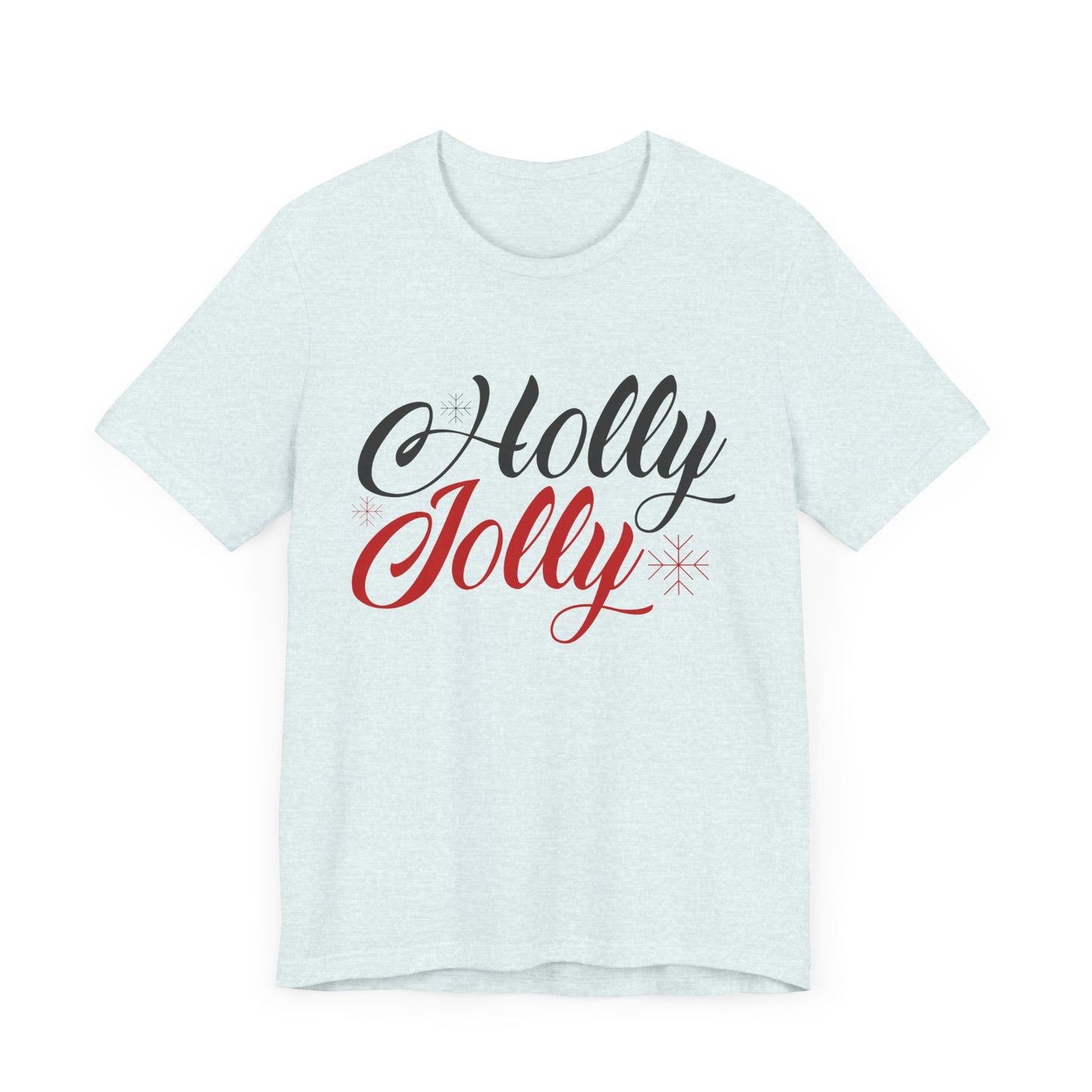 Christmas: Hollly Jolly - Unisex Jersey Short Sleeve Tee