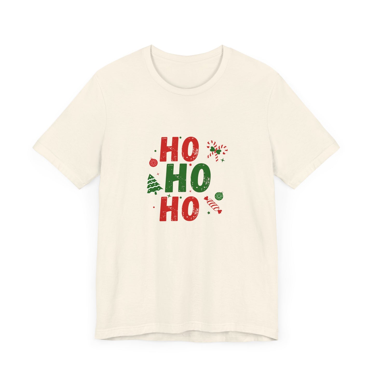 Ho Ho Ho - Unisex Jersey Short Sleeve Tee - 10534