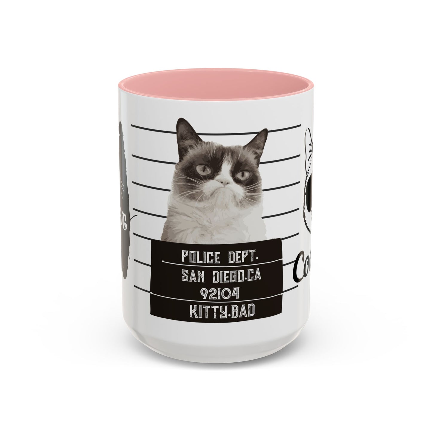 Kitty Bad - Accent Coffee Mug (11, 15oz)