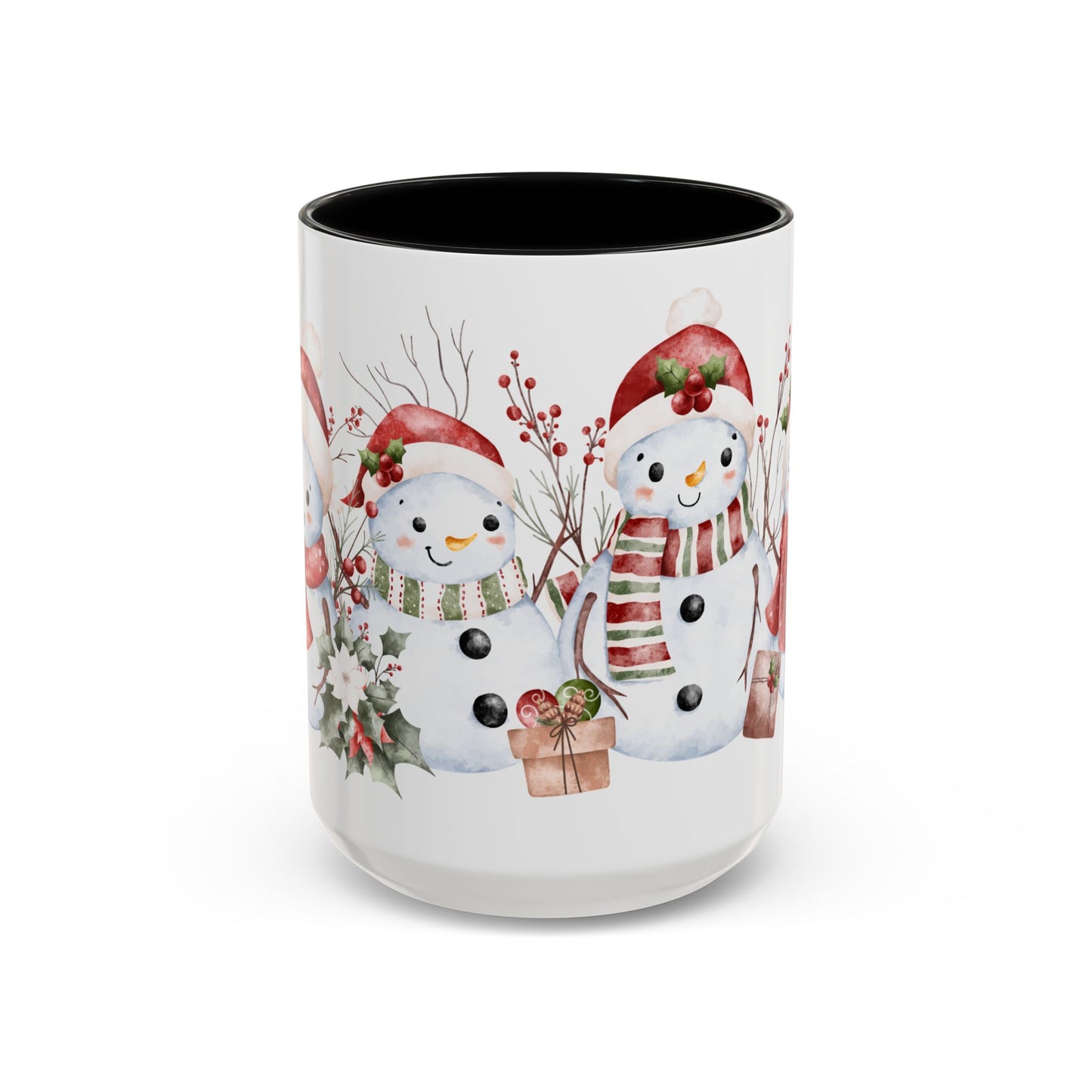 Snowmen - Accent Coffee Mug (11, 15oz) - 10359