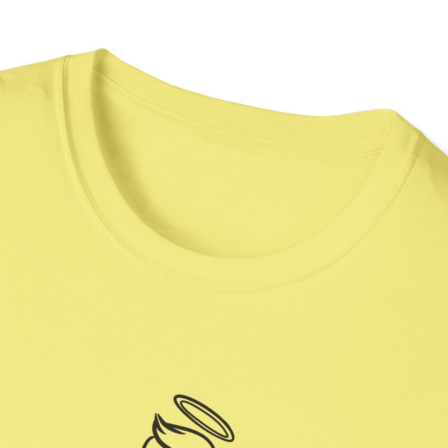 Angel Baby Momma Unisex Softstyle T-Shirt - Perfect for Mother's Day and Everyday Wear - 11828