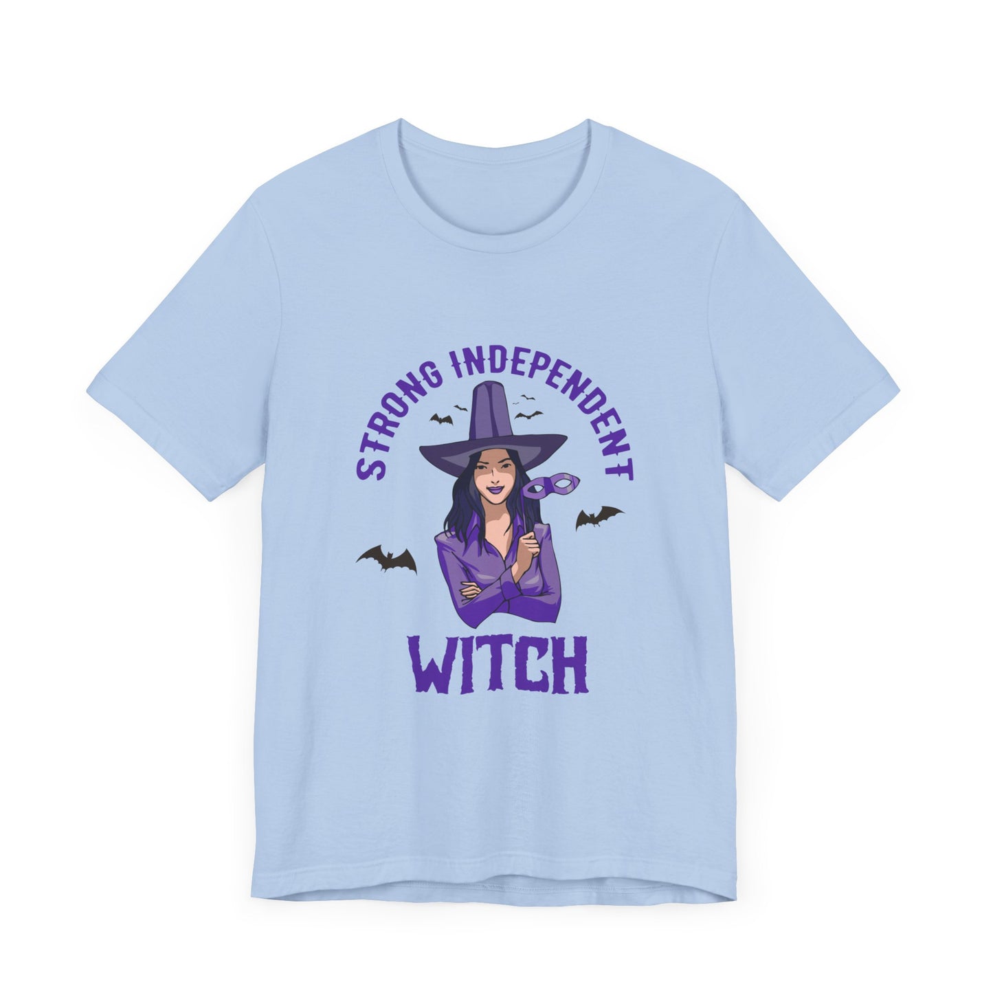 Halloween: Strong Independent Witch - Unisex Jersey Short Sleeve Tee