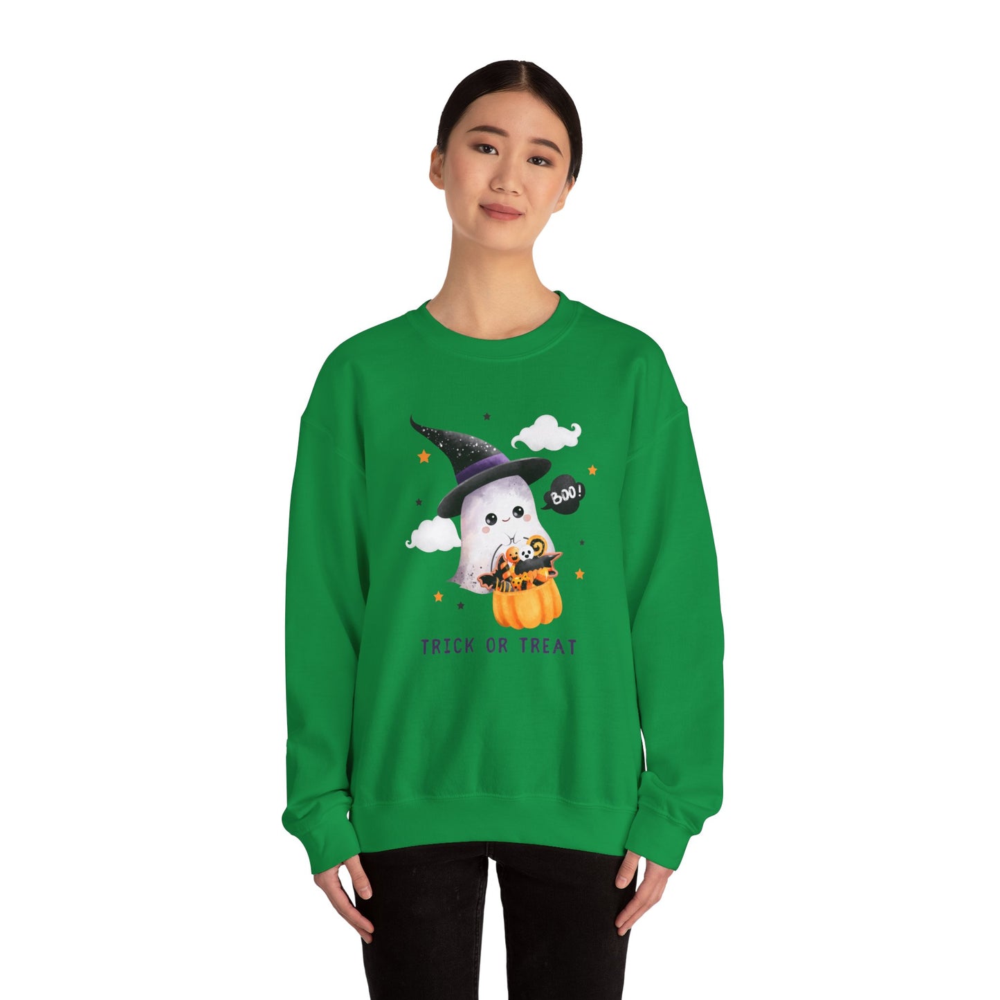 Trick or Treat - Unisex Heavy Blend™ Crewneck Sweatshirt