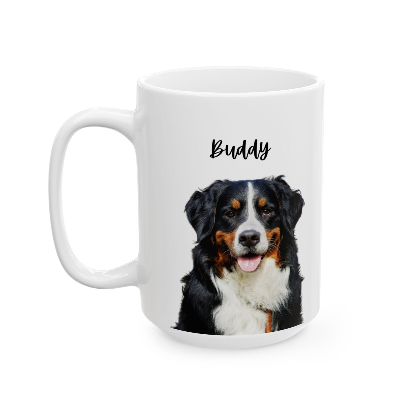 Personalized Dog Ceramic Mug, (11oz, 15oz) - 14159