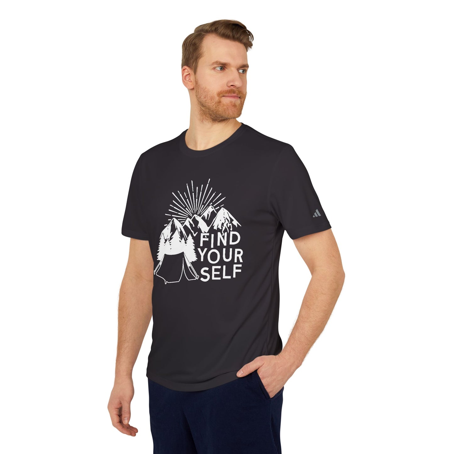 Camping: Find Yourself - Adidas Unisex Sport T-shirt