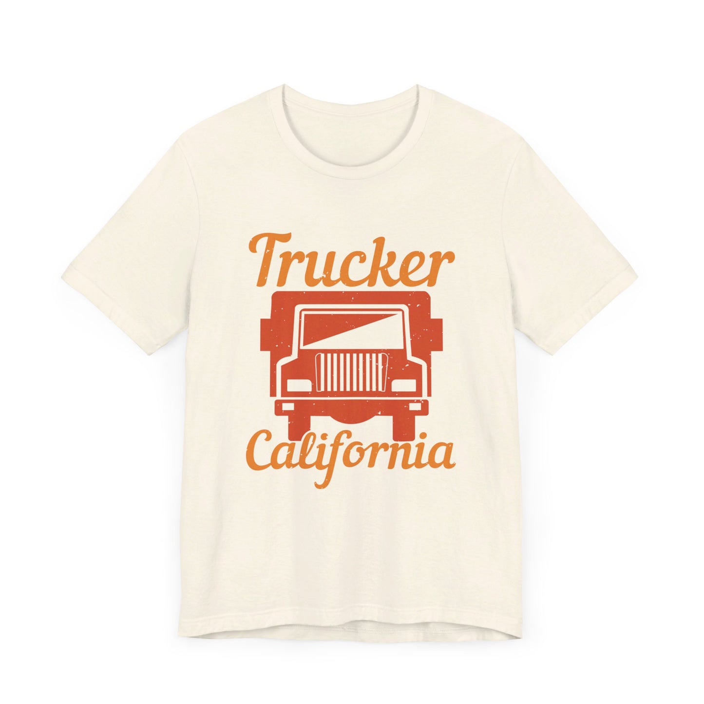 Trucker California - Unisex Jersey Short Sleeve Tee