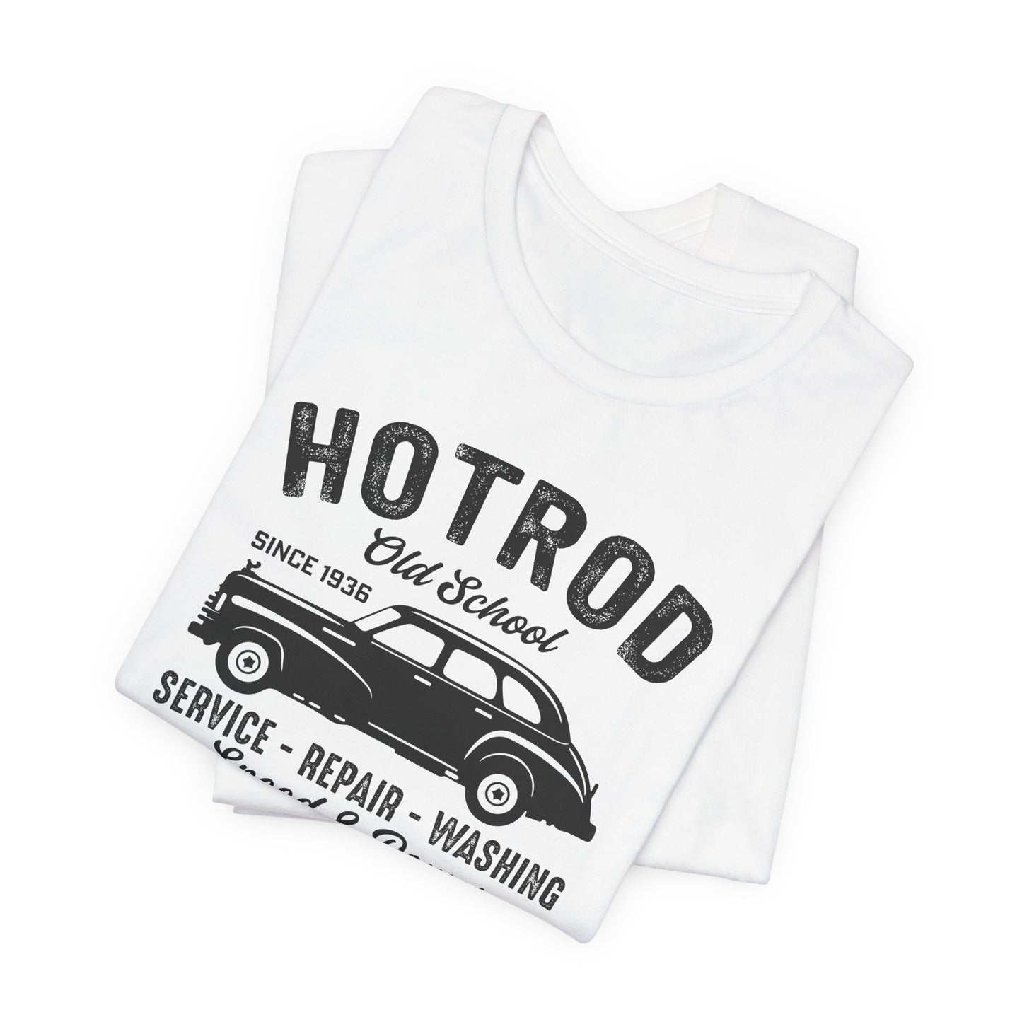 Hotrod, Old School - Unisex Jersey Short Sleeve Tee