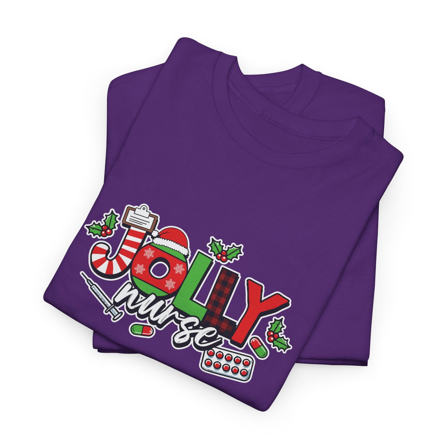 Jolly Nurse - Unisex Heavy Cotton Tee - 10350