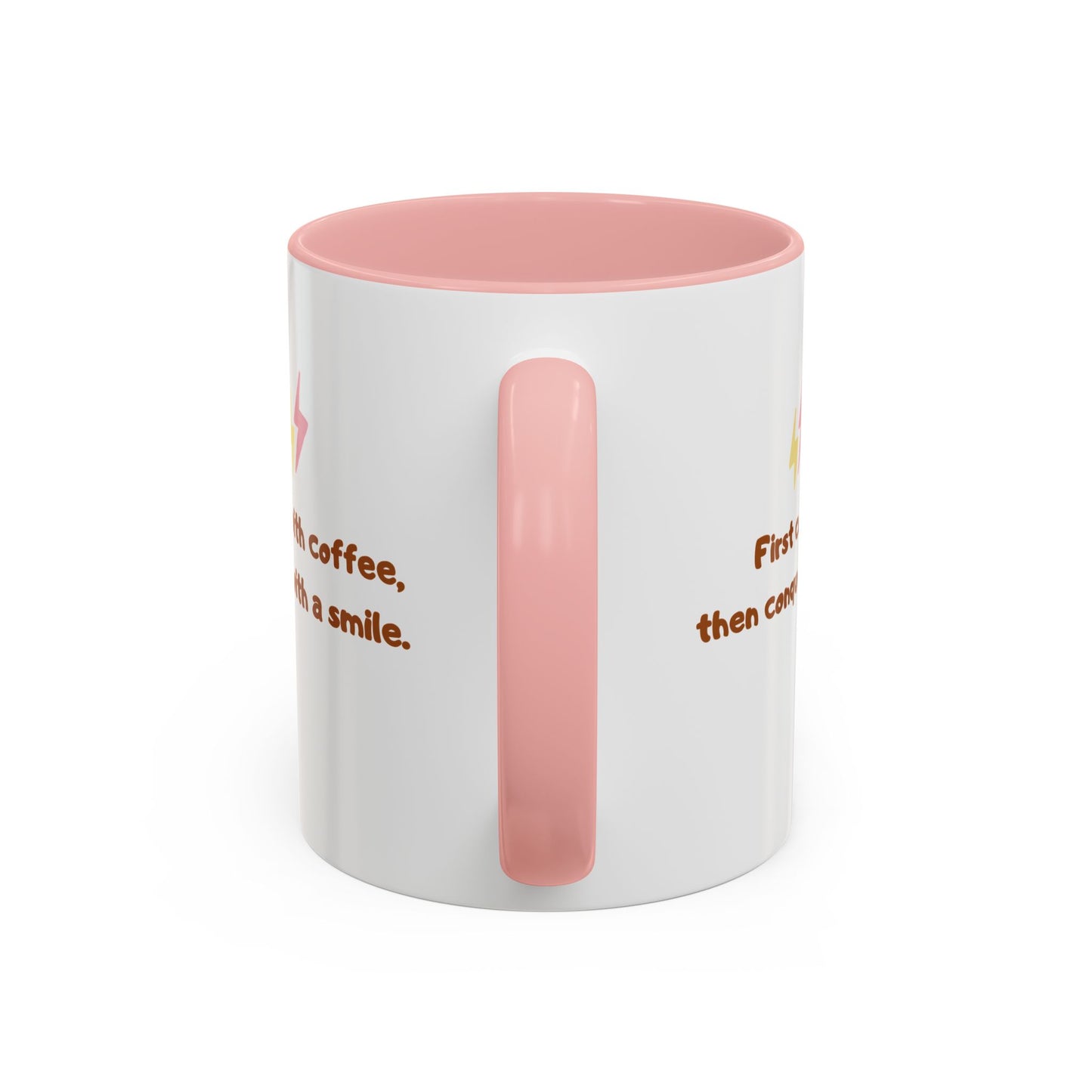 Wake Up, Sip Up, Life Begins - Accent Coffee Mug (11, 15oz) - 11332