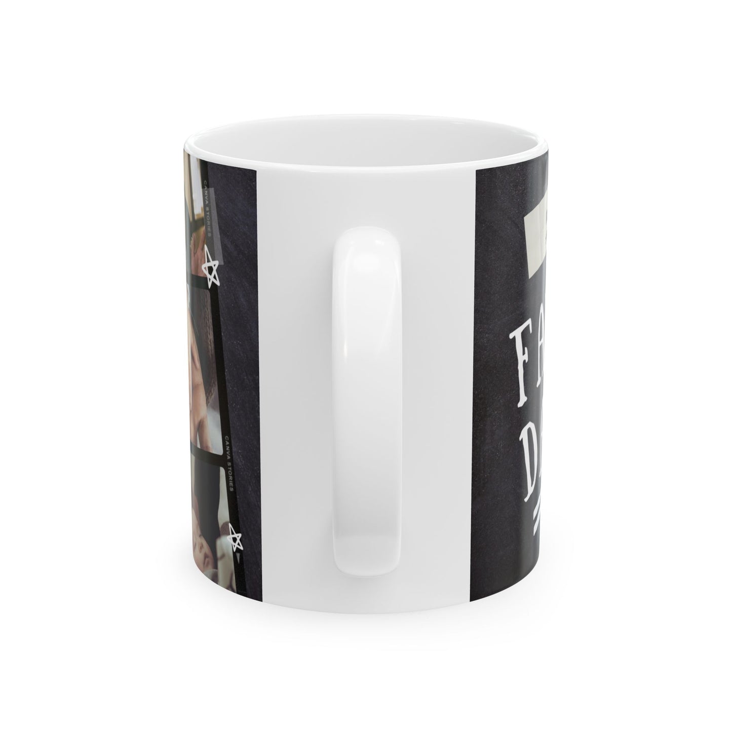 Personalized Ceramic Mug, Customizable Coffee Cup, Perfect Gift for Birthdays, Father's Day - 14068