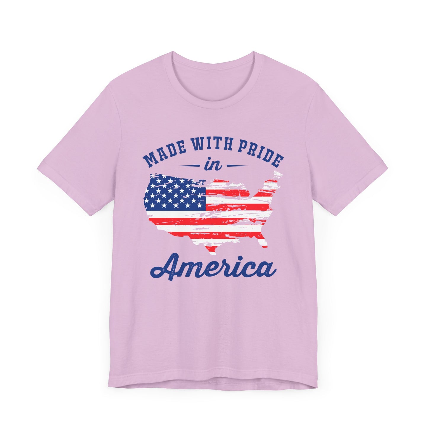 American Pride Unisex Tee, Patriotic Shirt, USA Pride Tee, Independence Day Apparel, Gift for Veterans, Summer Fashion - 13693