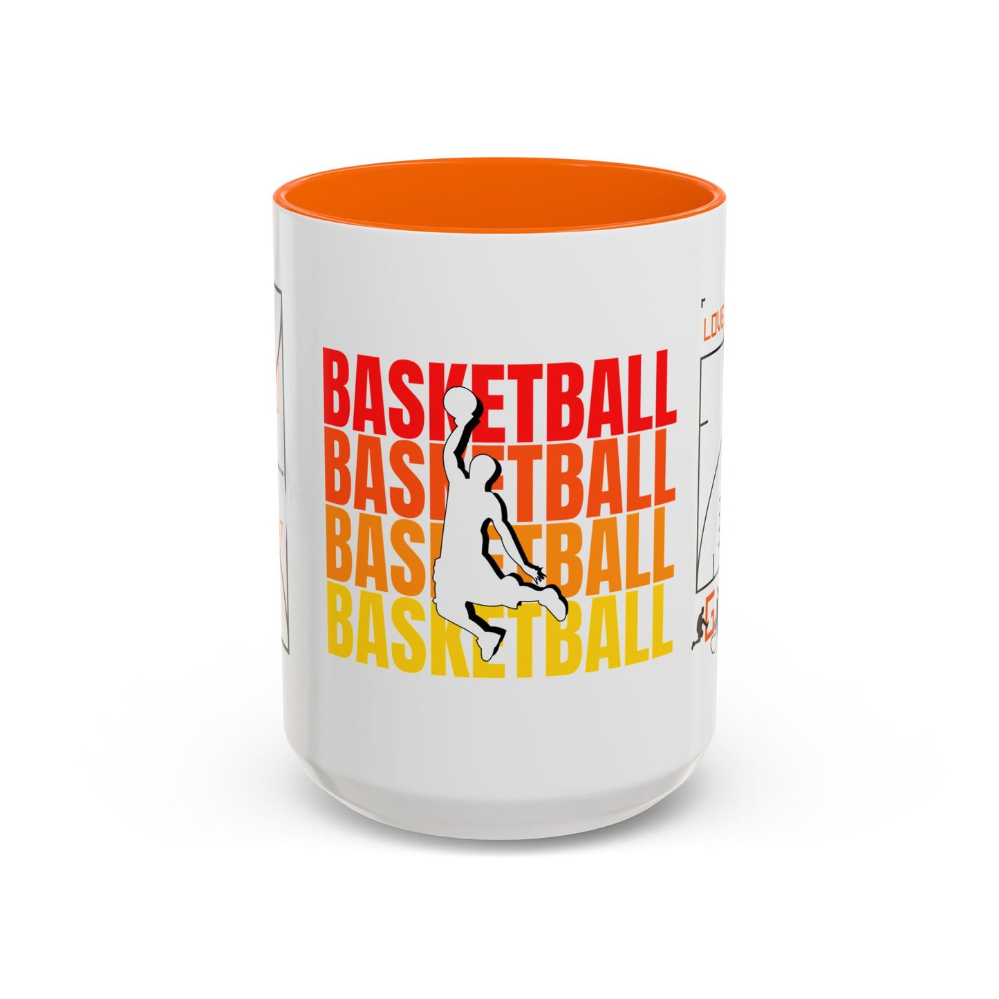 Basketball - Accent Coffee Mug (11, 15oz) - 10715