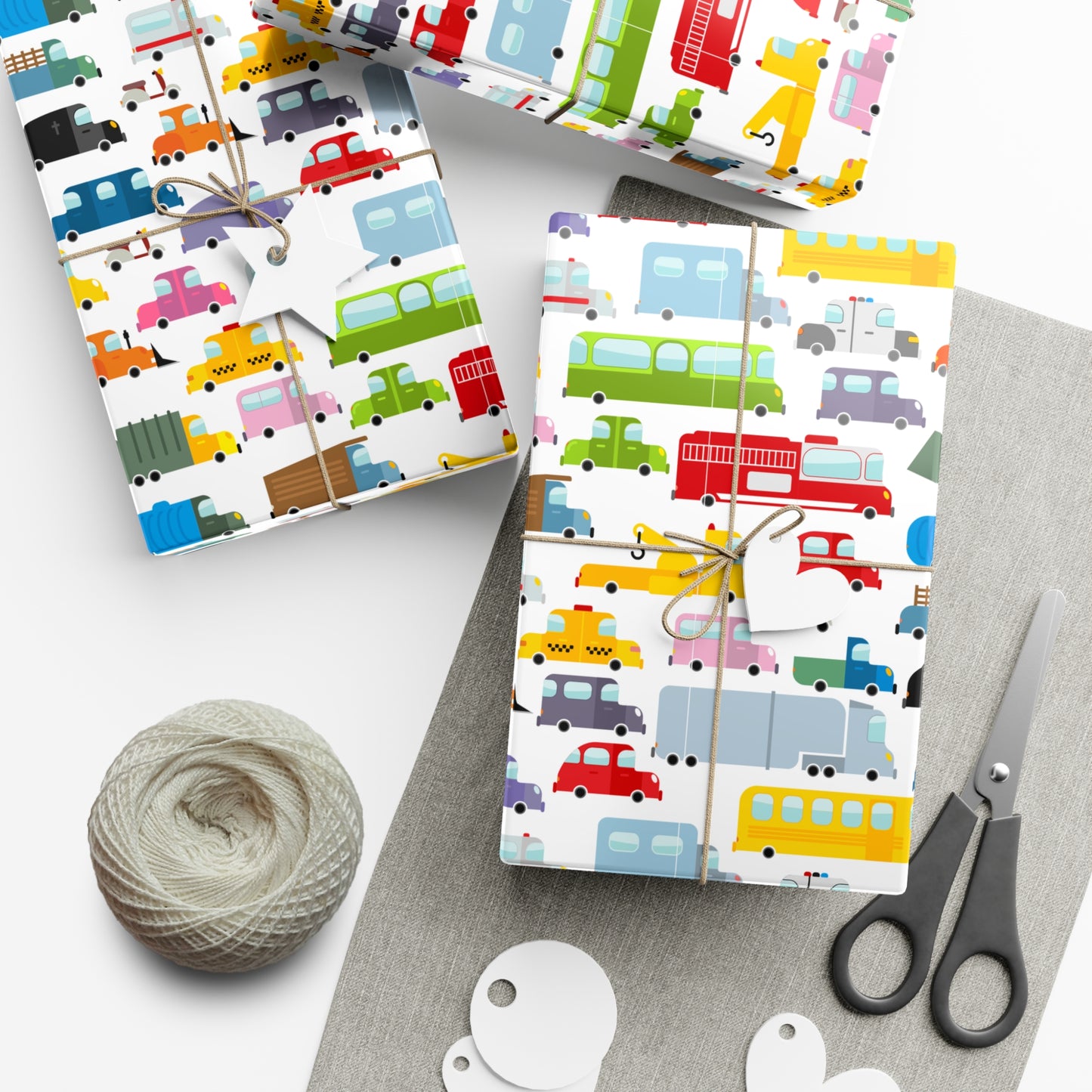 Toy Cars - Gift Wrap Papers - 10377