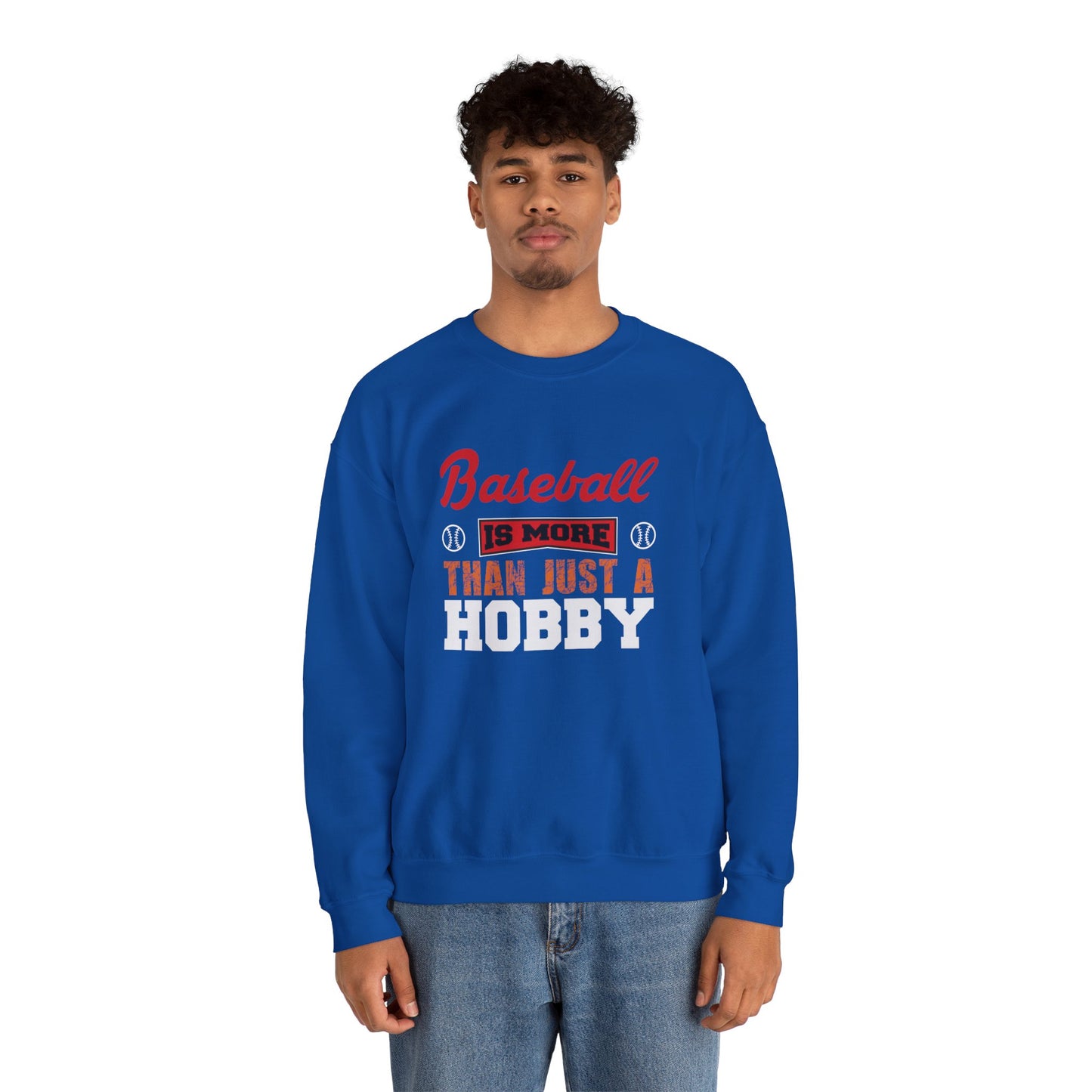 Baseball is More Than Just A Hobby - Unisex Heavy Blend™ Crewneck Sweatshirt