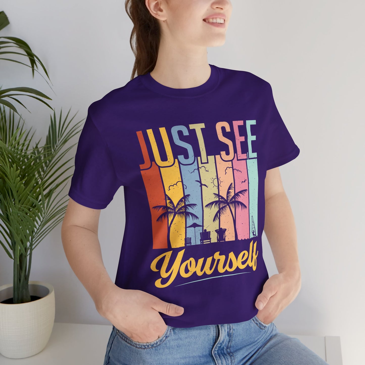 Just See Yourself - Unisex Jersey Short Sleeve Tee - 13243