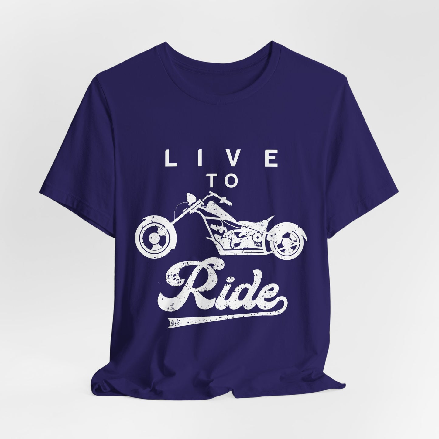 Live To Ride - Unisex Jersey Short Sleeve Tee - 13210