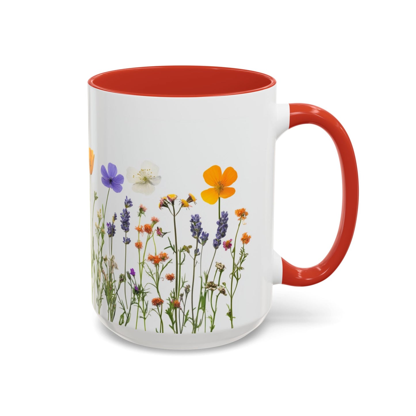 Wild Flowers - Accent Coffee Mug (11, 15oz) - 10401