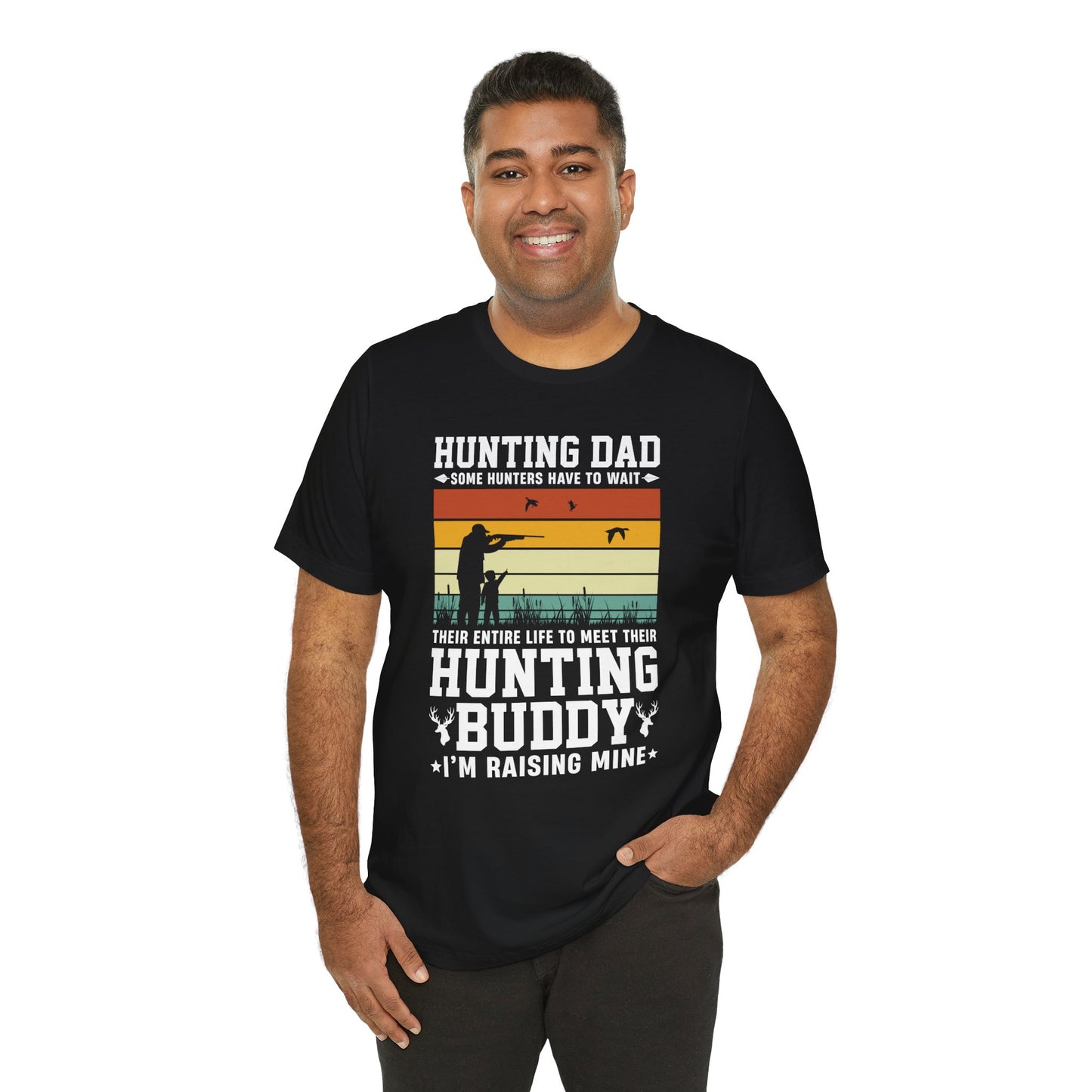 Hunting Dad - Unisex Jersey Short Sleeve Tee