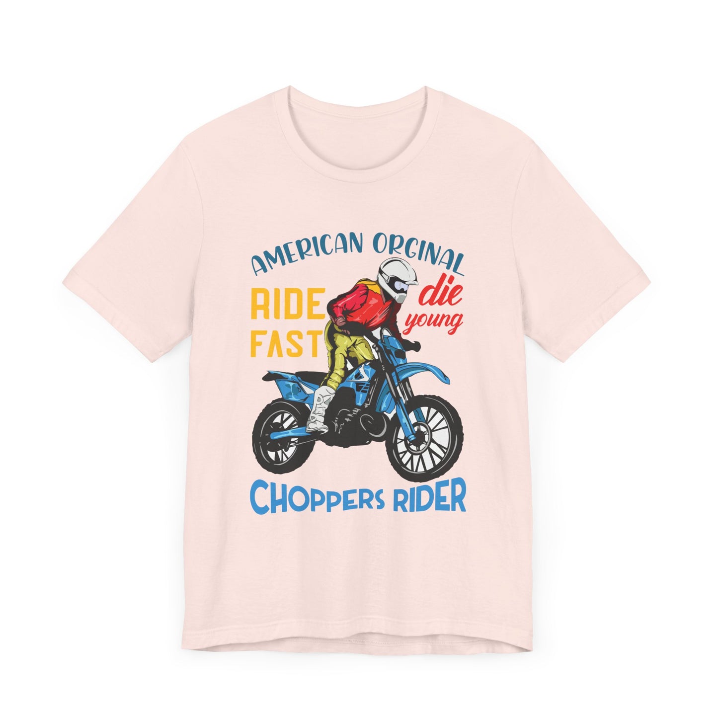 American Original,  Choppers Rider - Unisex Jersey Short Sleeve Tee - 13561