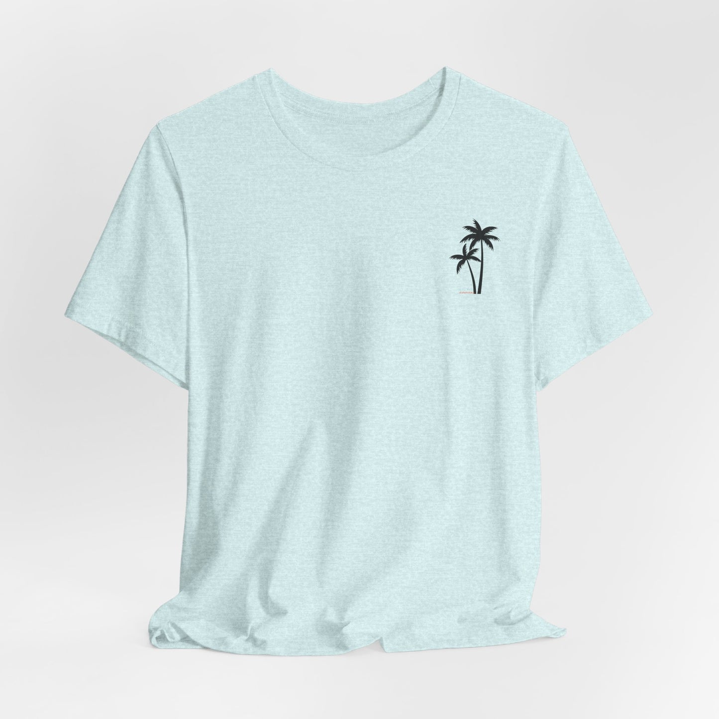 Summer, Palm Tree - Unisex Jersey Short Sleeve Tee - 13317