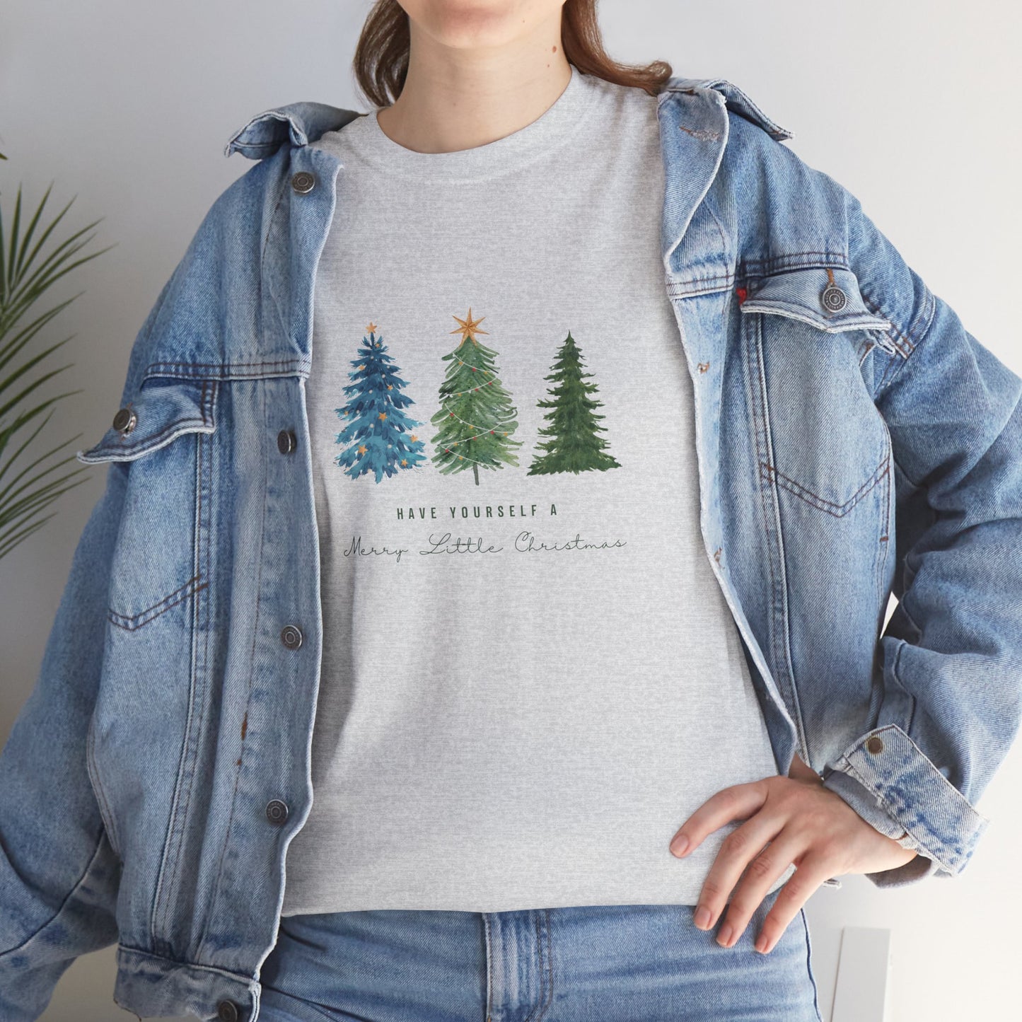 Have Yourself A Merry Little Christmas - Unisex Heavy Cotton Tee - 10201