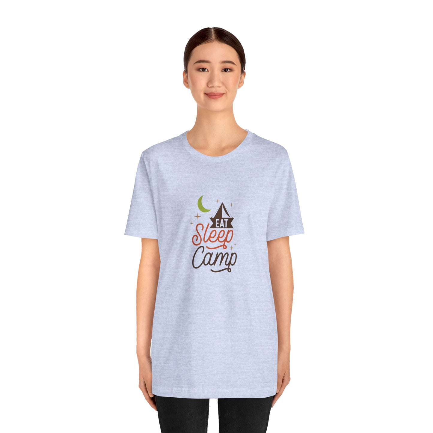 Eat Sleep Camp - Unisex Jersey Short Sleeve Tee - 10568
