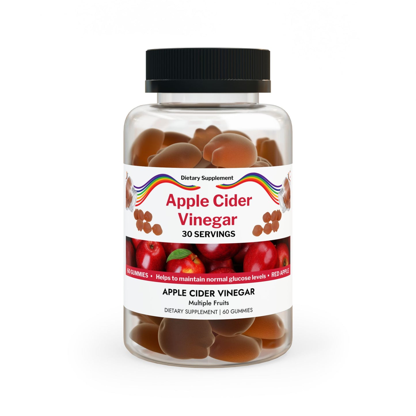 Apple Cider Vinegar Gummies (60 Gummies)