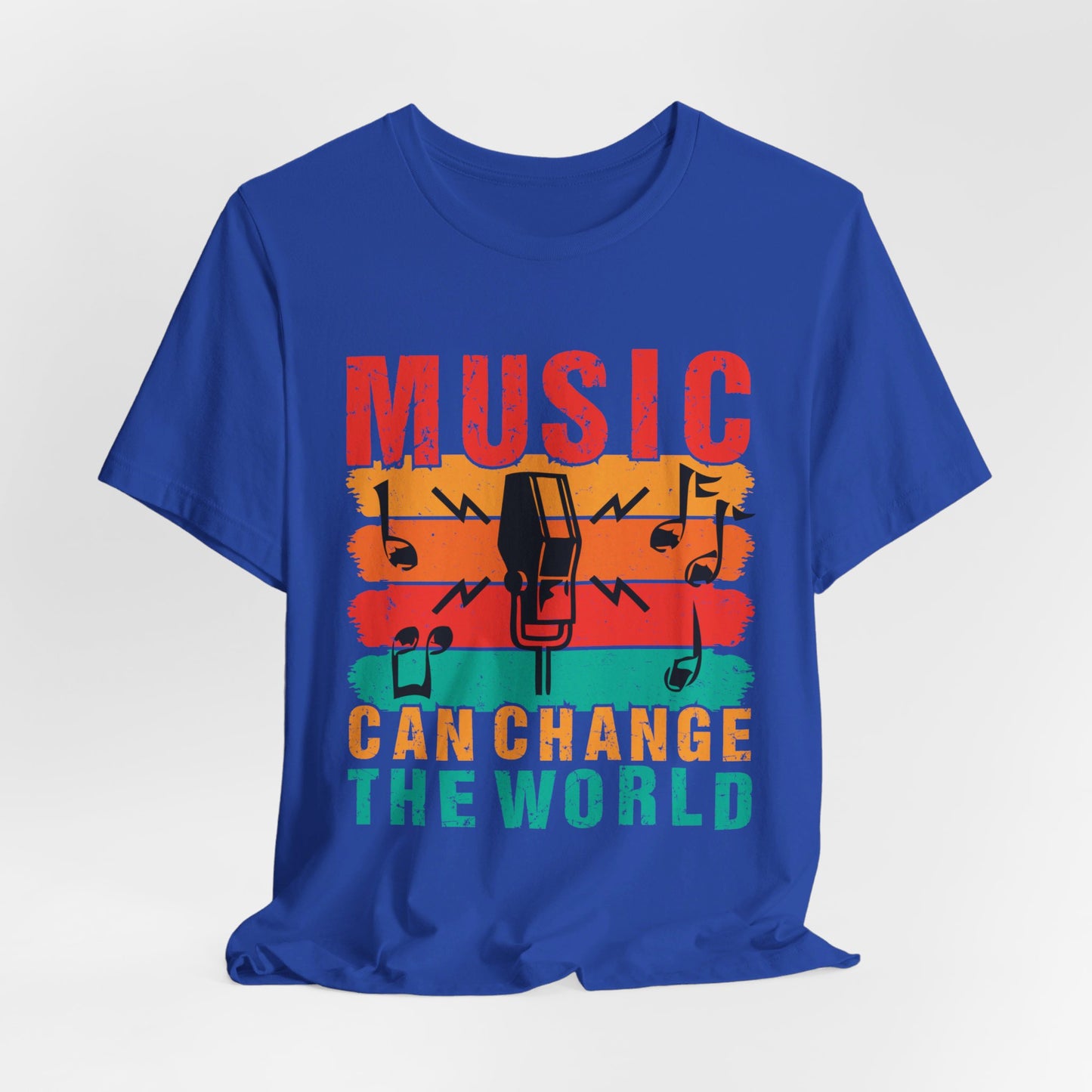 Music Can Change The World - Unisex Jersey Short Sleeve Tee