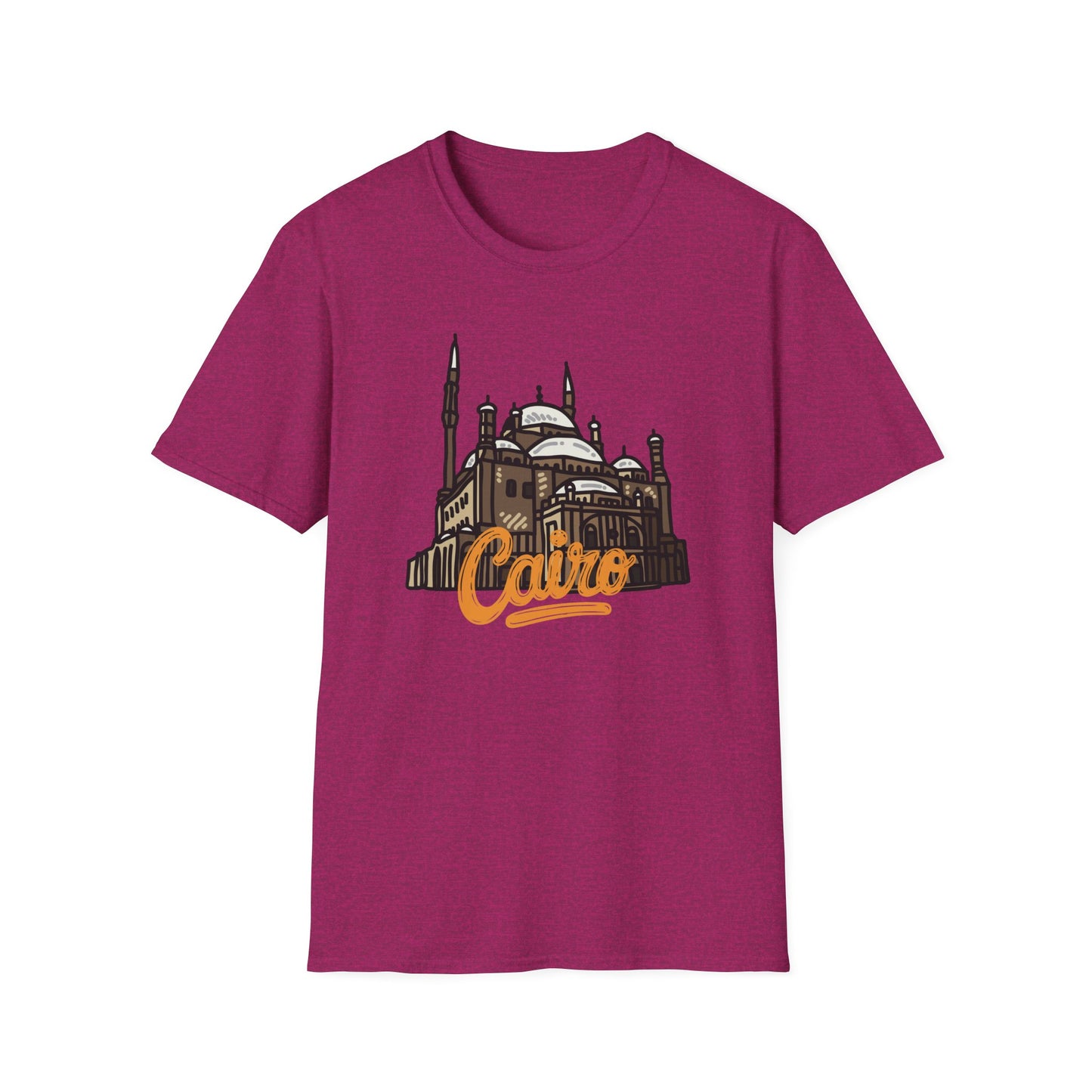 Cairo Unisex Softstyle T-Shirt – Perfect for Travelers and City Lovers - 12088