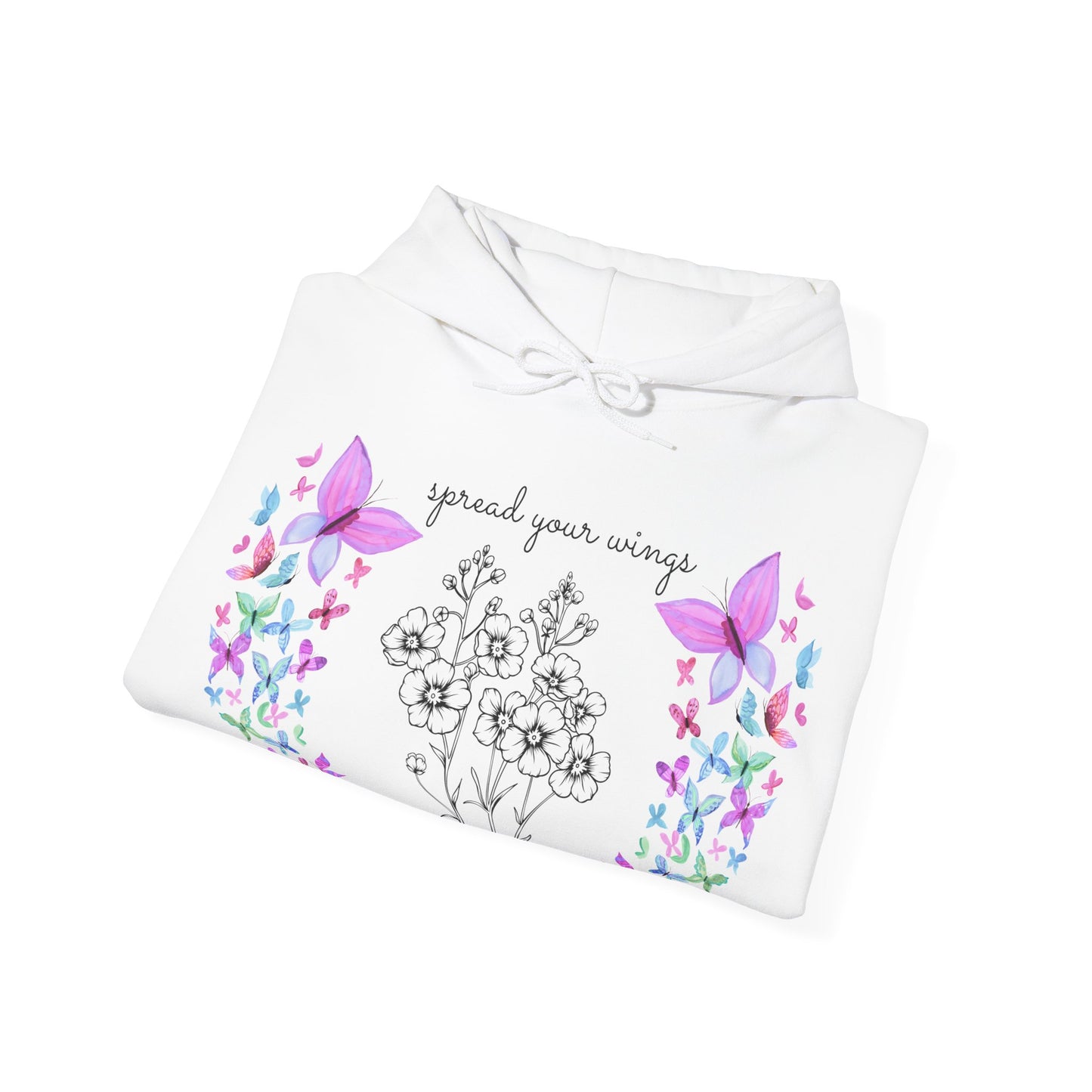 Butterfly Unisex Heavy Blend™ Hooded Sweatshirt - 12319