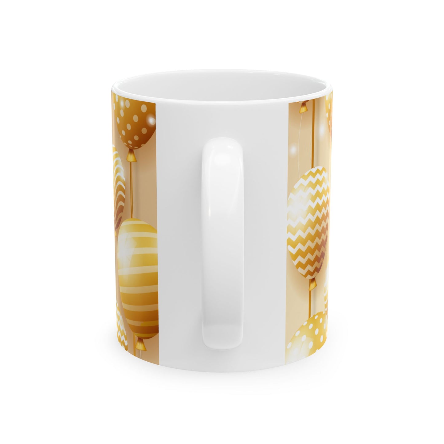 Happy Birthday Ceramic Mug, Customized Birthday Gift, Celebration Mug, Unique Birthday Present, Festive Coffee Cup - 13981