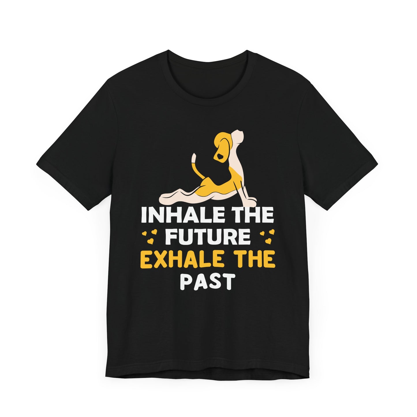 Yoga: Inhale The Future Exhale The Past- Unisex Jersey Short Sleeve Tee